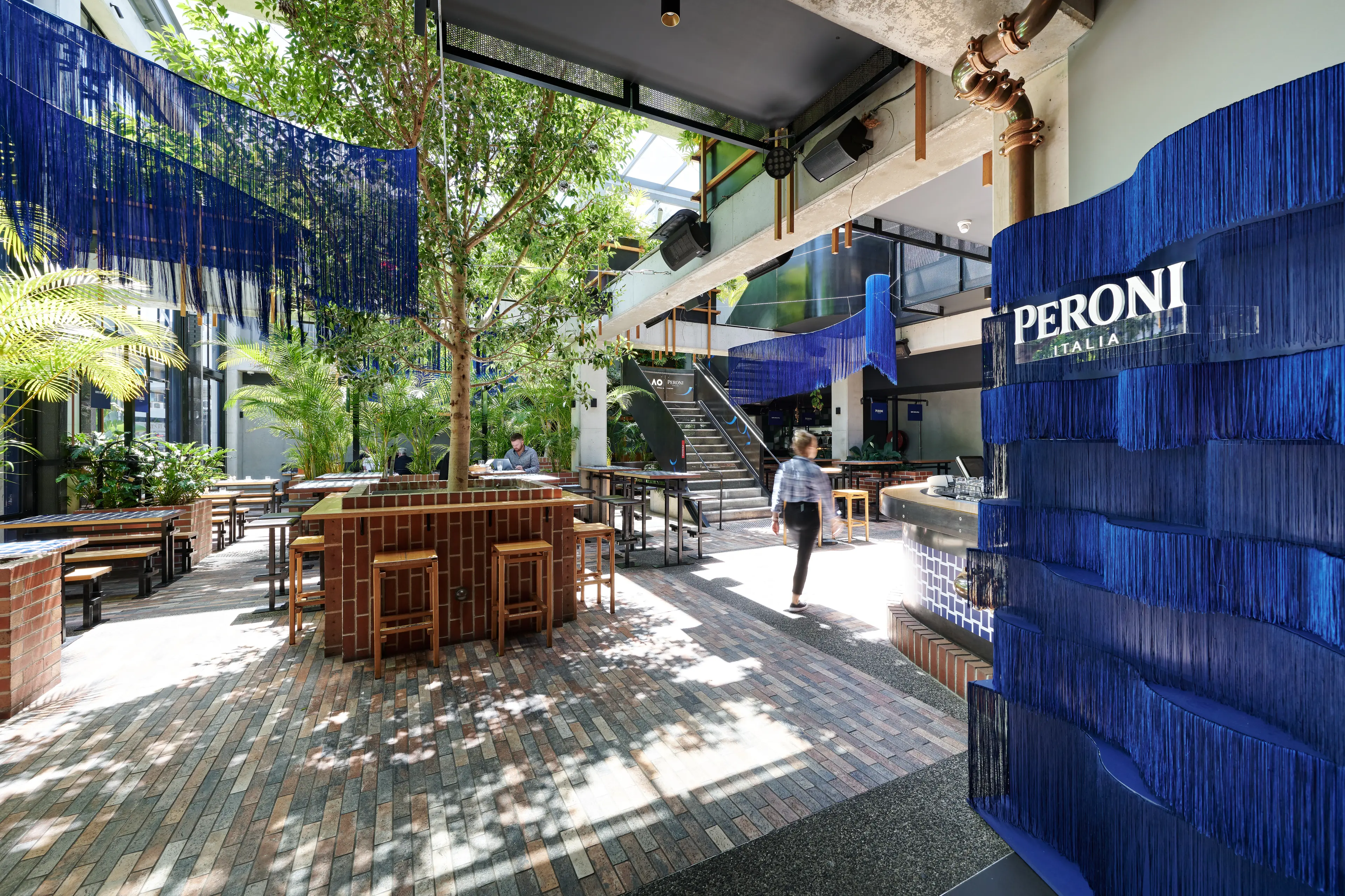 Australian Open 2021 Peroni On-Premise - brand activation, on-premise marketing - Garden State Hotel, Melbourne, Australia