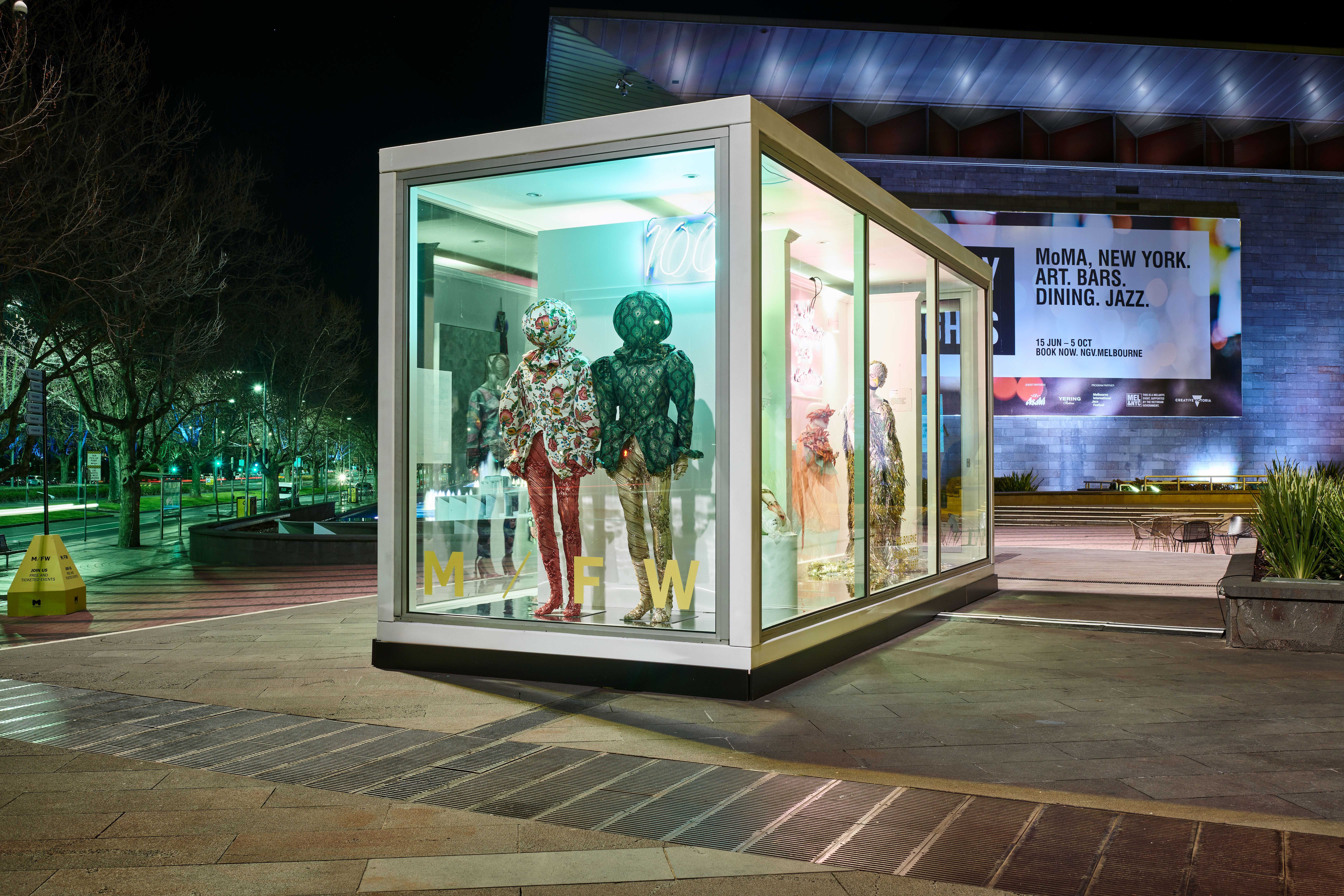 Melbourne Fashion Week Capsules - event and production, fashion exhibition design - Melbourne, Australia