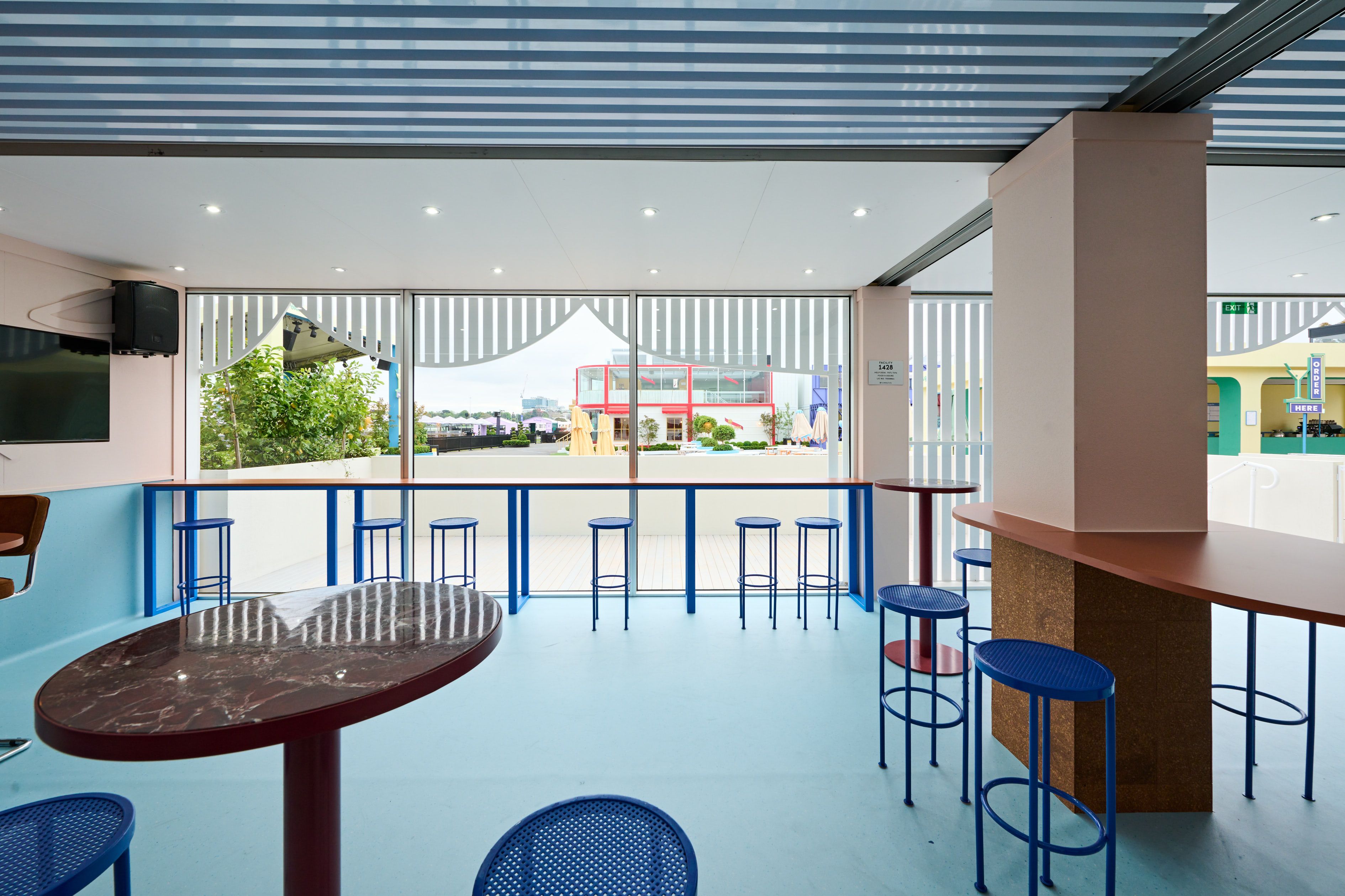 Cavesson for Flemington Birdcage - event and activation, hospitality interior design - Flemington Racecourse, Melbourne, Australia