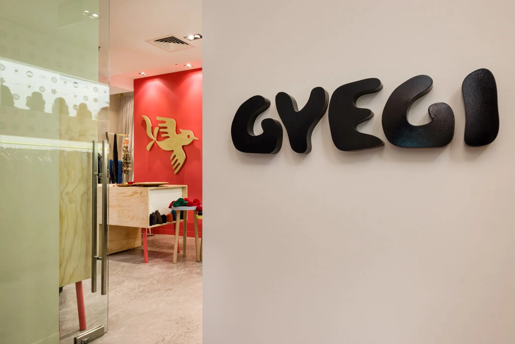 Gyegi - retail design, project management - GPO, Melbourne, Australia
