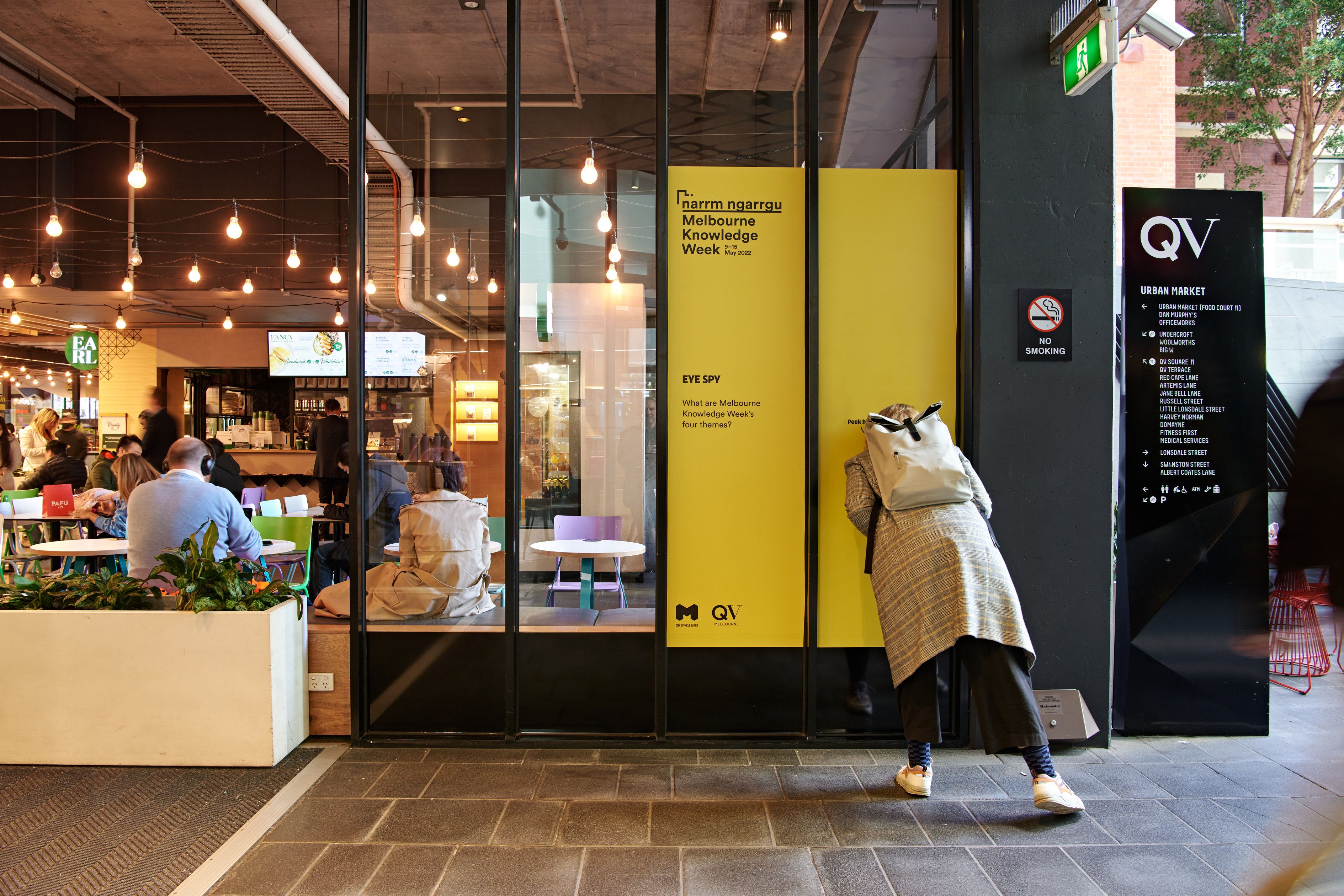 Melbourne Knowledge Week - exhibition design, event production, fabrication and installation - Melbourne, Australia