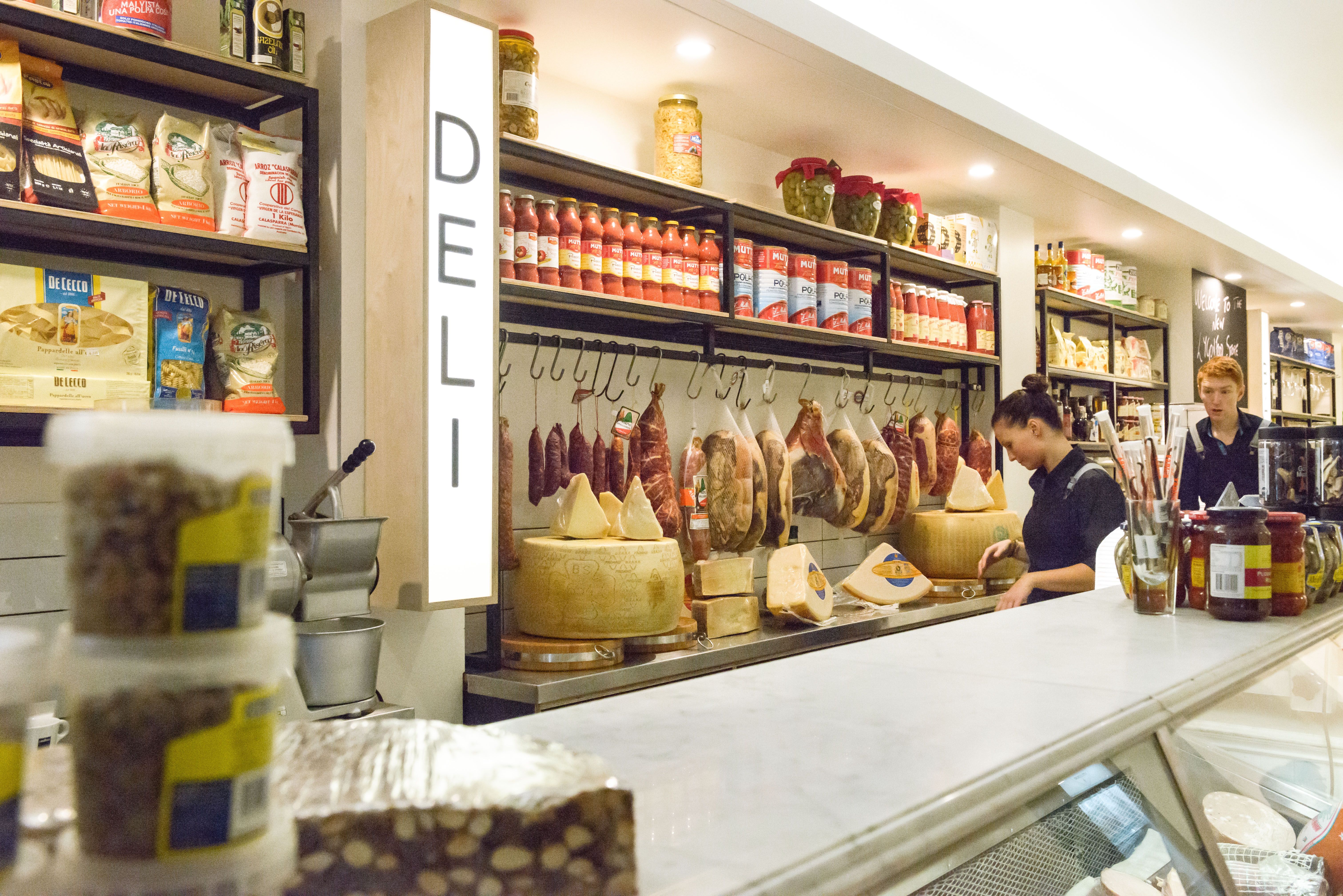 Lygon Food Store - hospitality interior design, fabrication and fitout - Lygon St, Carlton, Melbourne, Australia