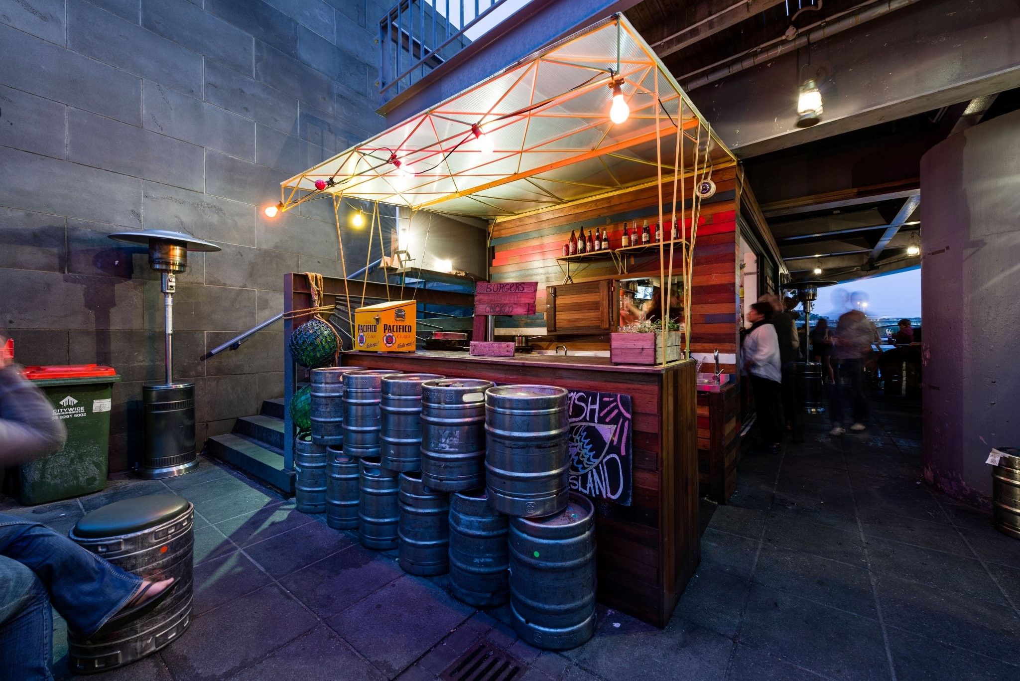 Ponyfish Island - hospitality interior design, build and fitout - Yarra River, Melbourne, Australia