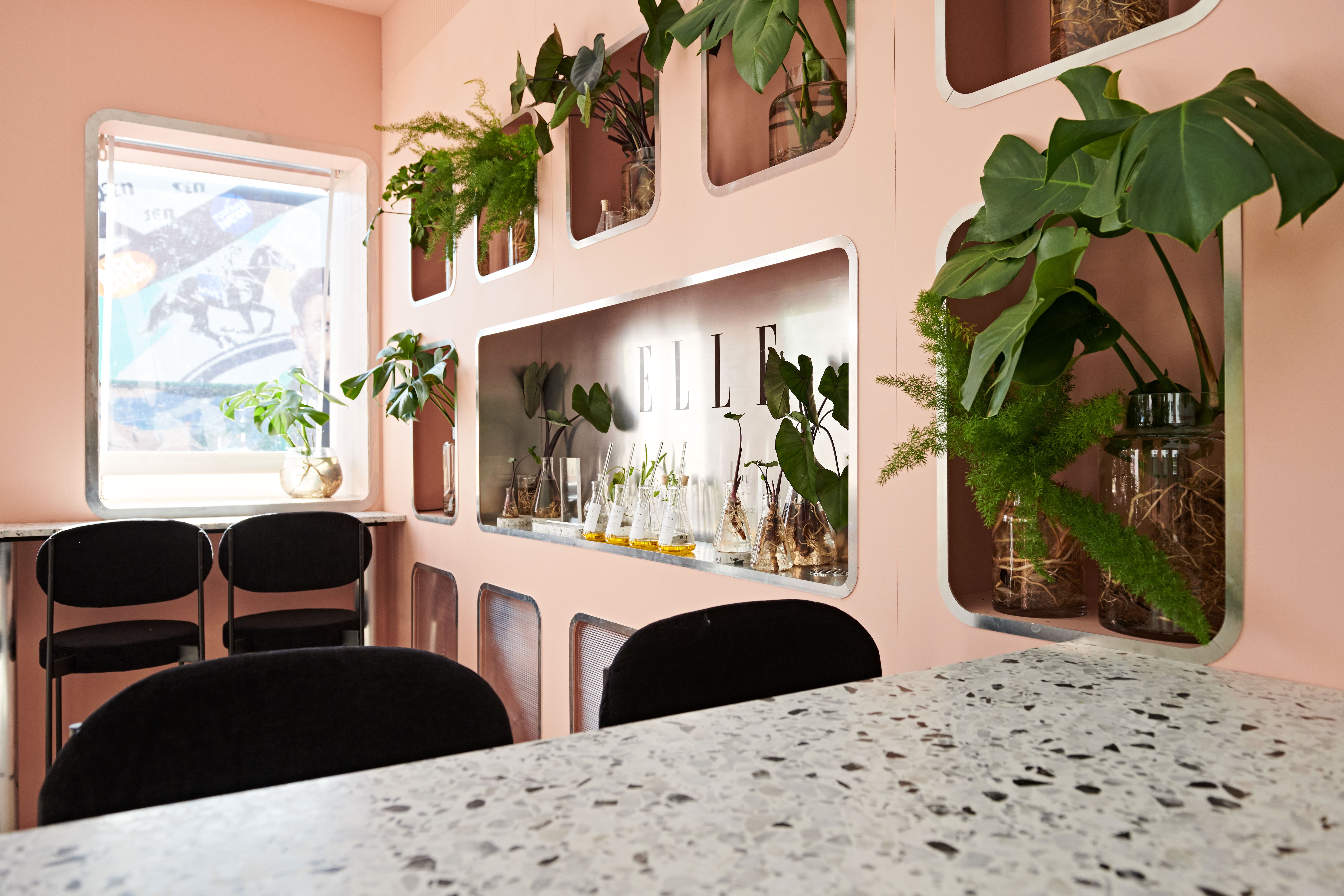 Elle - In The Birdcage - hospitality interior design, fabrication and build - Flemington Racecourse, Melbourne, Australia