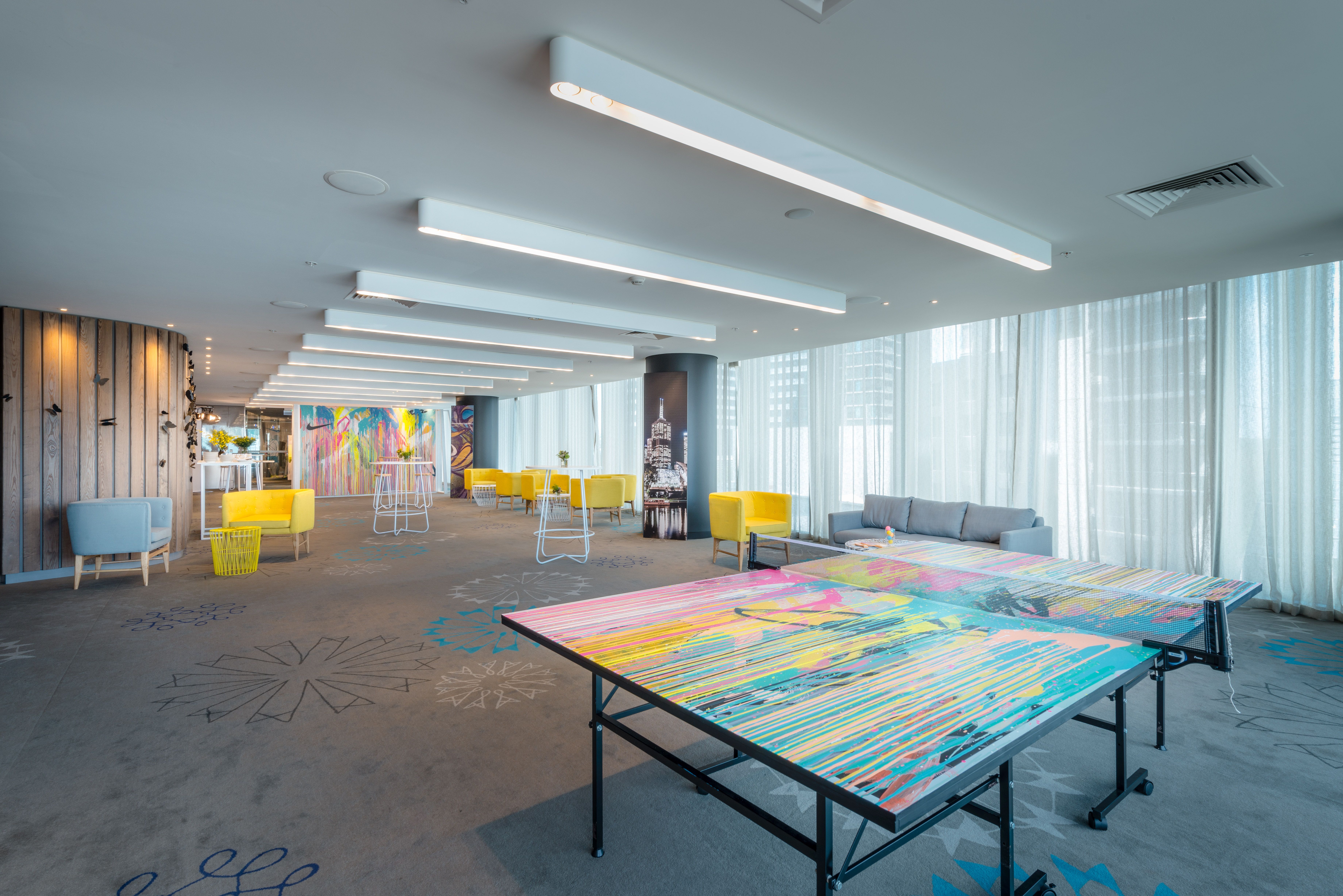 Nike Player Distribution Space - brand activation, event management, fabrication and project management - Crown Metropol, Melbourne, Australia