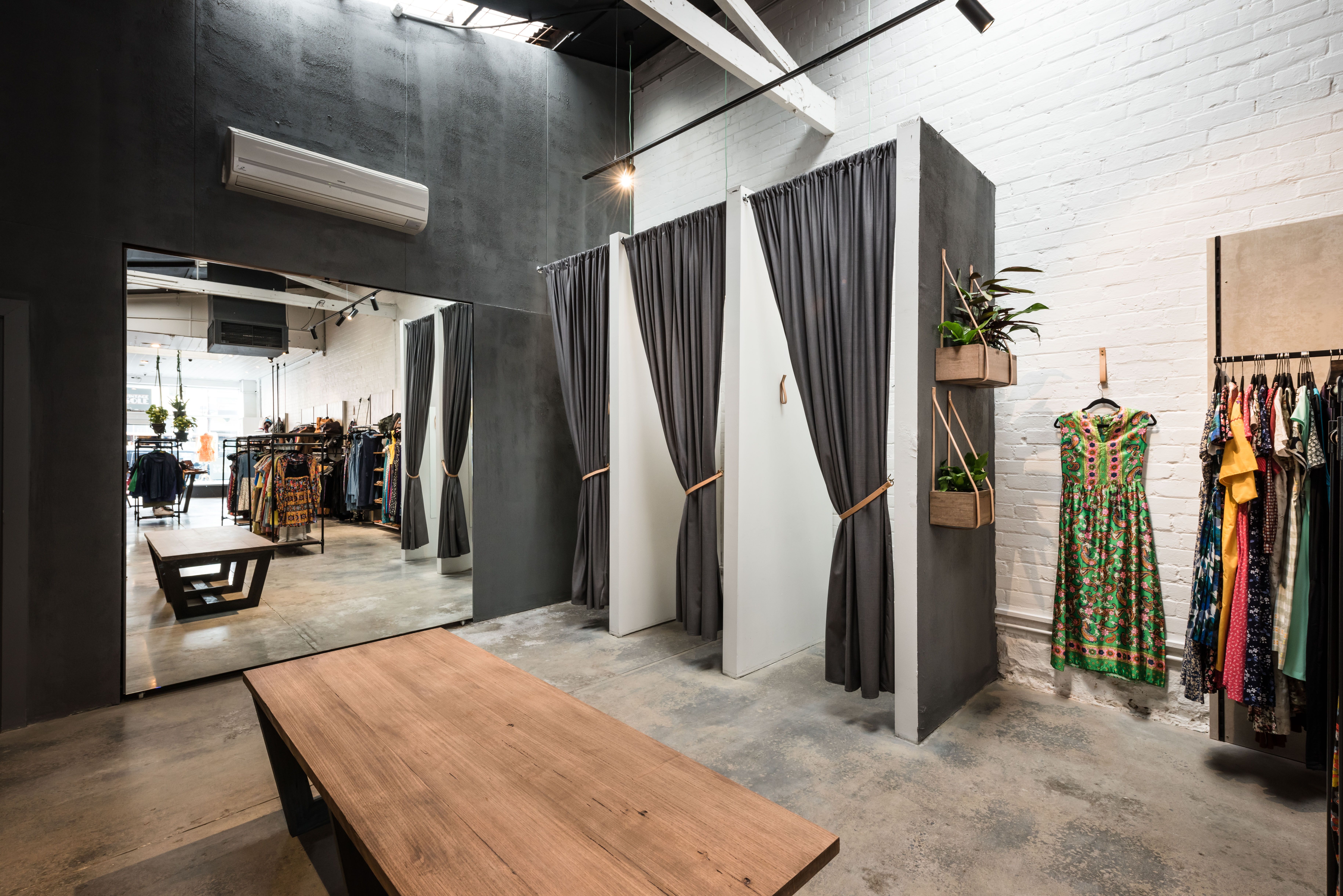 Vintage Sole Brunswick - retail interior design, fabrication, fitout and project management - Brunswick Street, Fitzroy, Melbourne, Australia