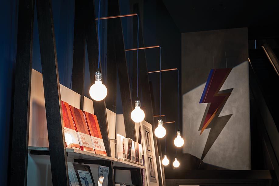 David Bowie Is - retail interior design, fabrication and installation - ACMI, Melbourne, Australia