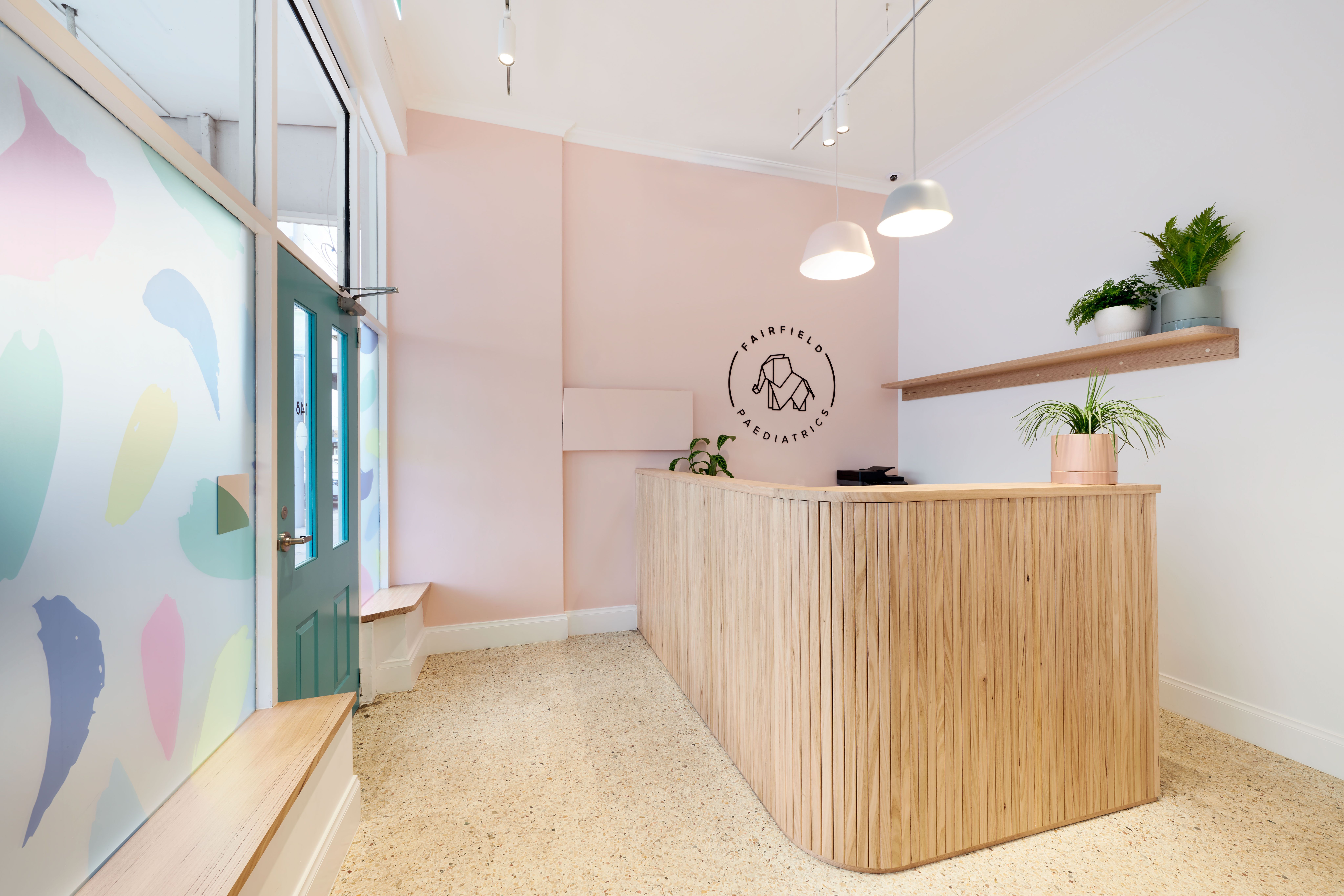 Fairfield Paediatrics - medical interior design, joinery and fitout - Fairfield, Melbourne, Australia