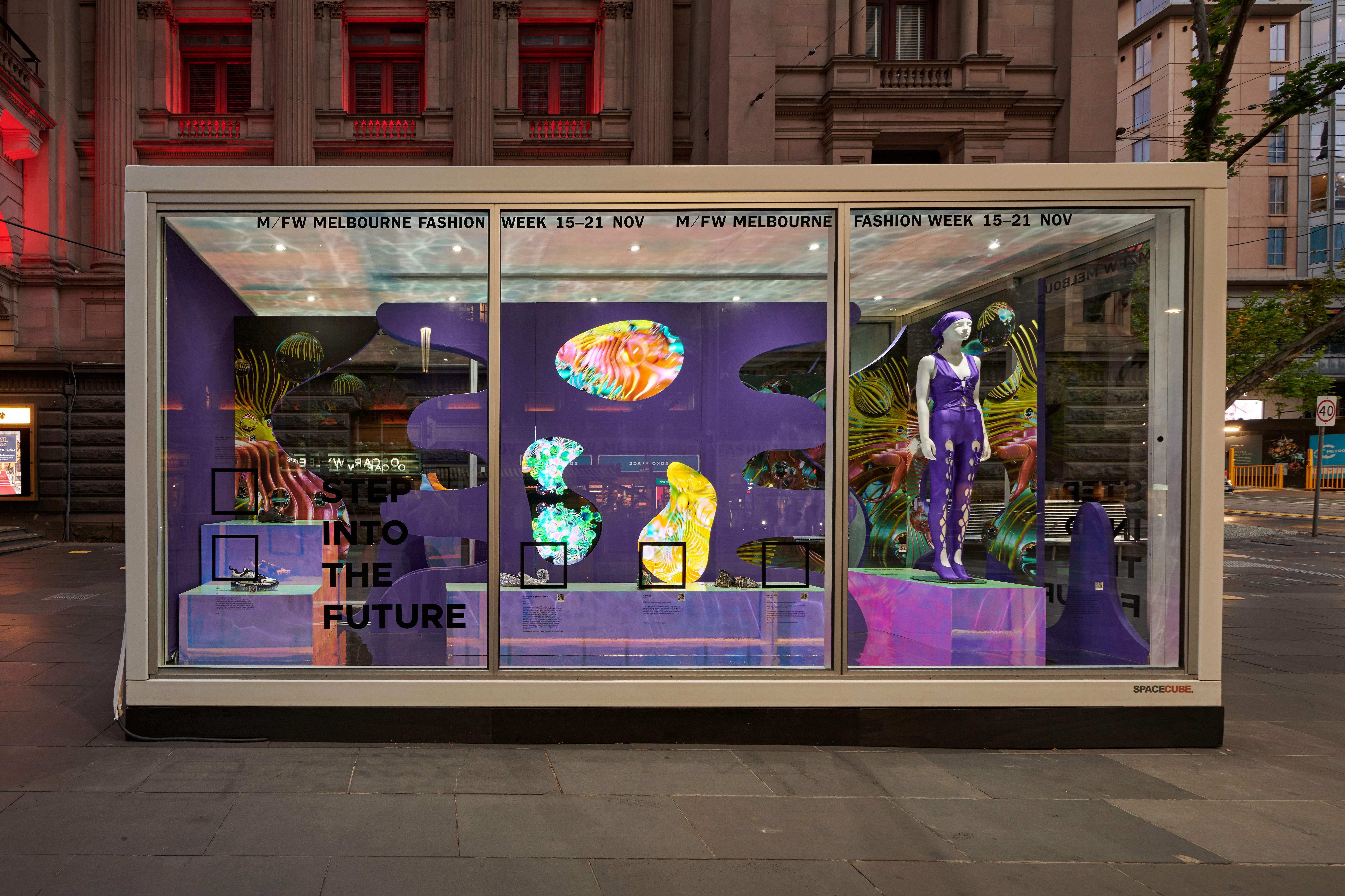 Melbourne Fashion Week Capsules - fashion exhibition design, event production - Melbourne, Australia