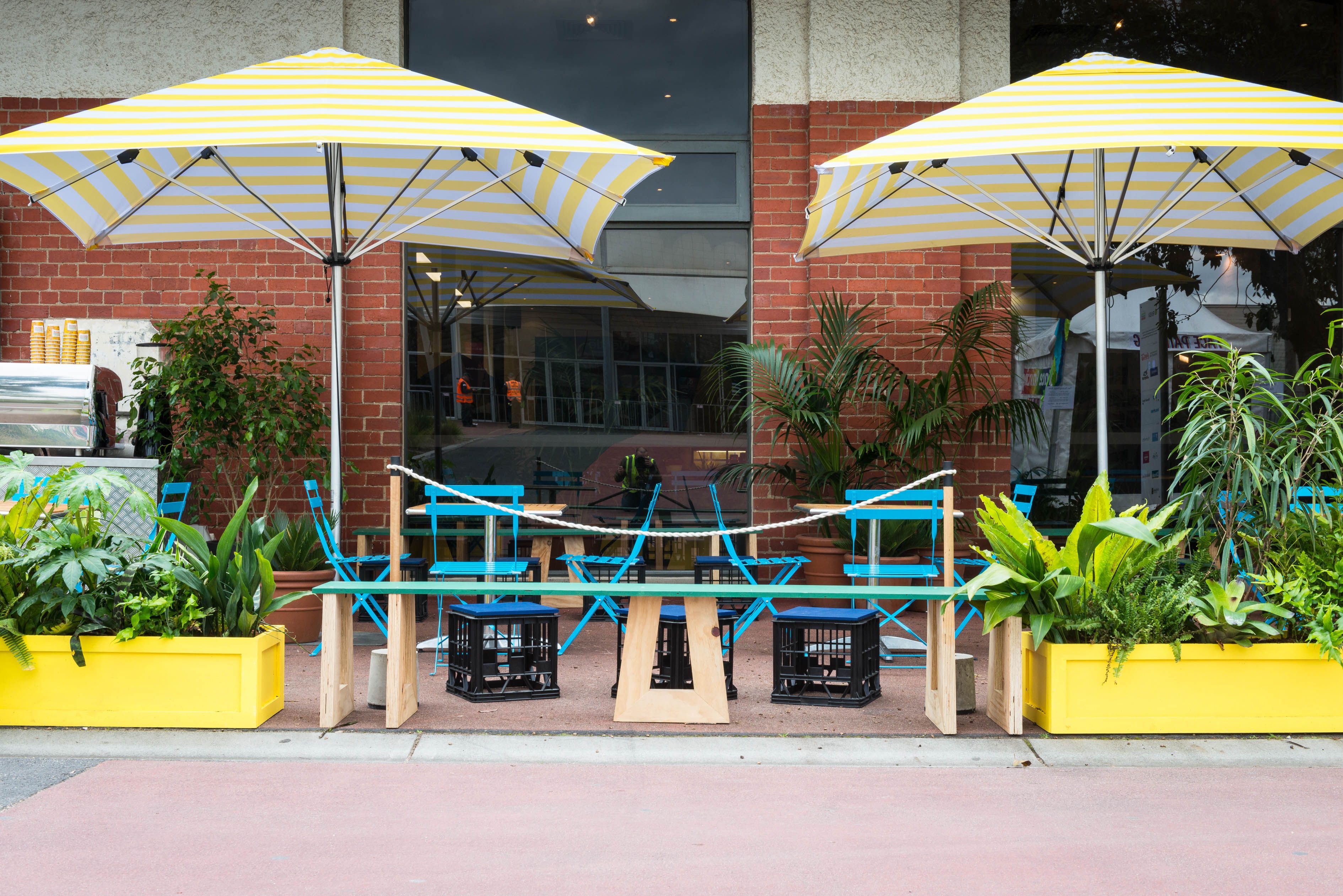 Royal Cafe - hospitality interior design, event management - Royal Melbourne Showgrounds, Australia