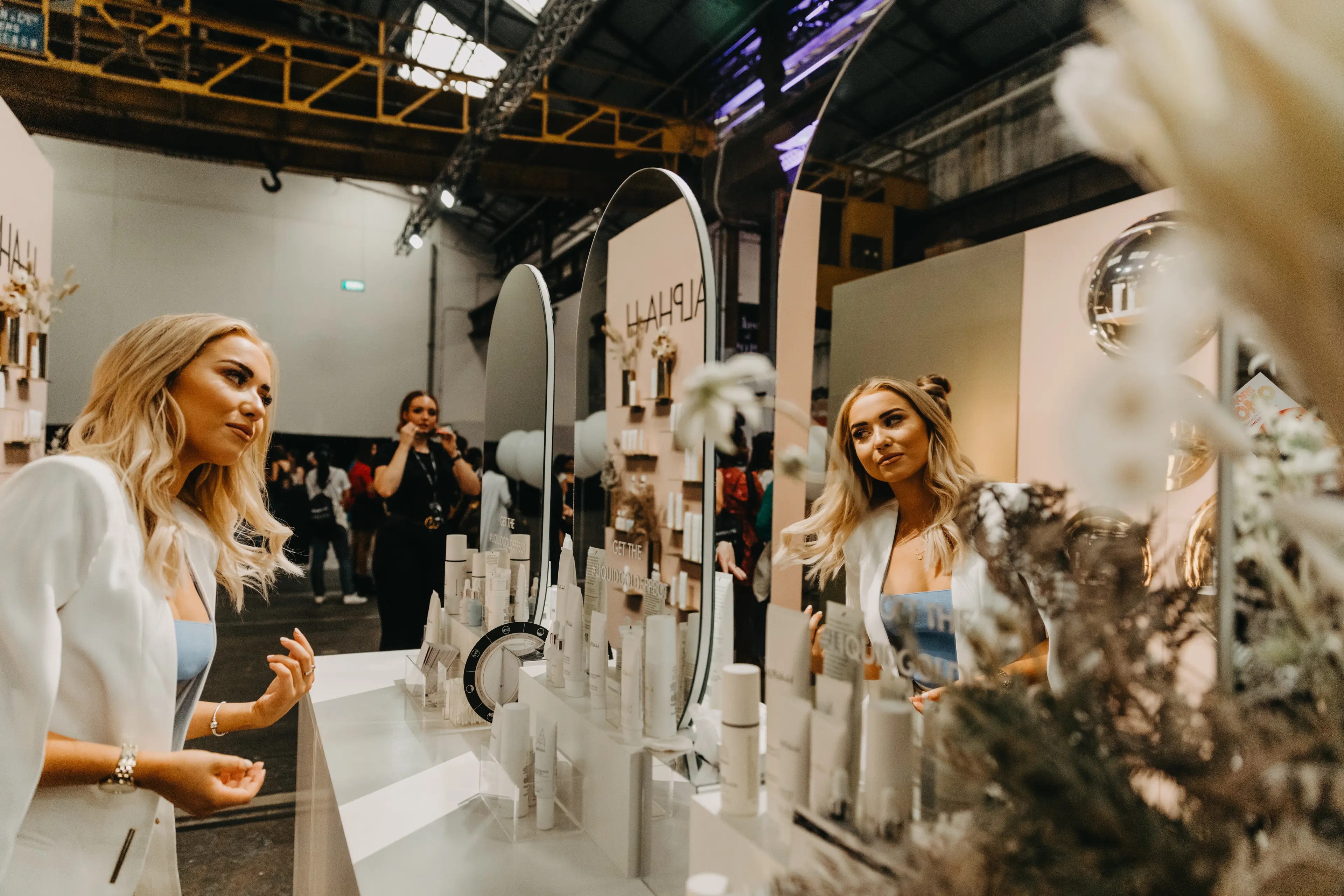 Maxinstitute 2019 Alpha-H Booth - brand activation, retail popup design, fabrication and project management - Sydney, Australia