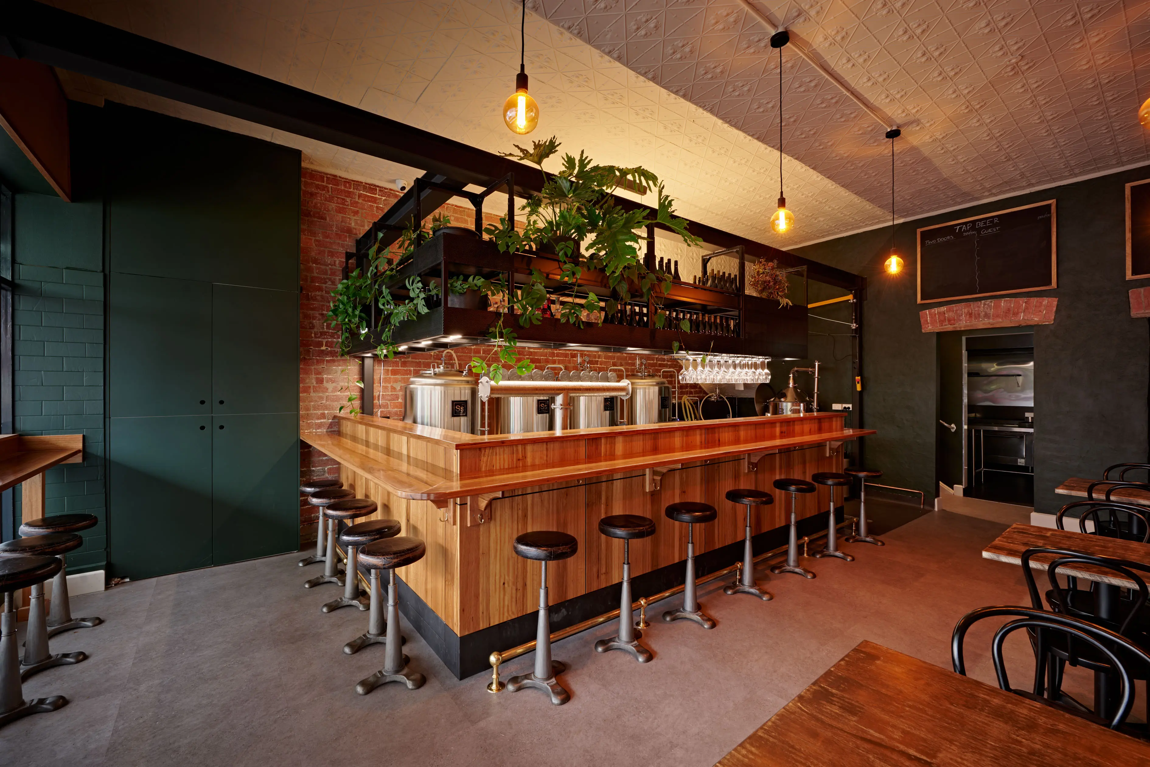 Two Doors Brewing - hospitality interior design - Ashburton, Melbourne, Australia