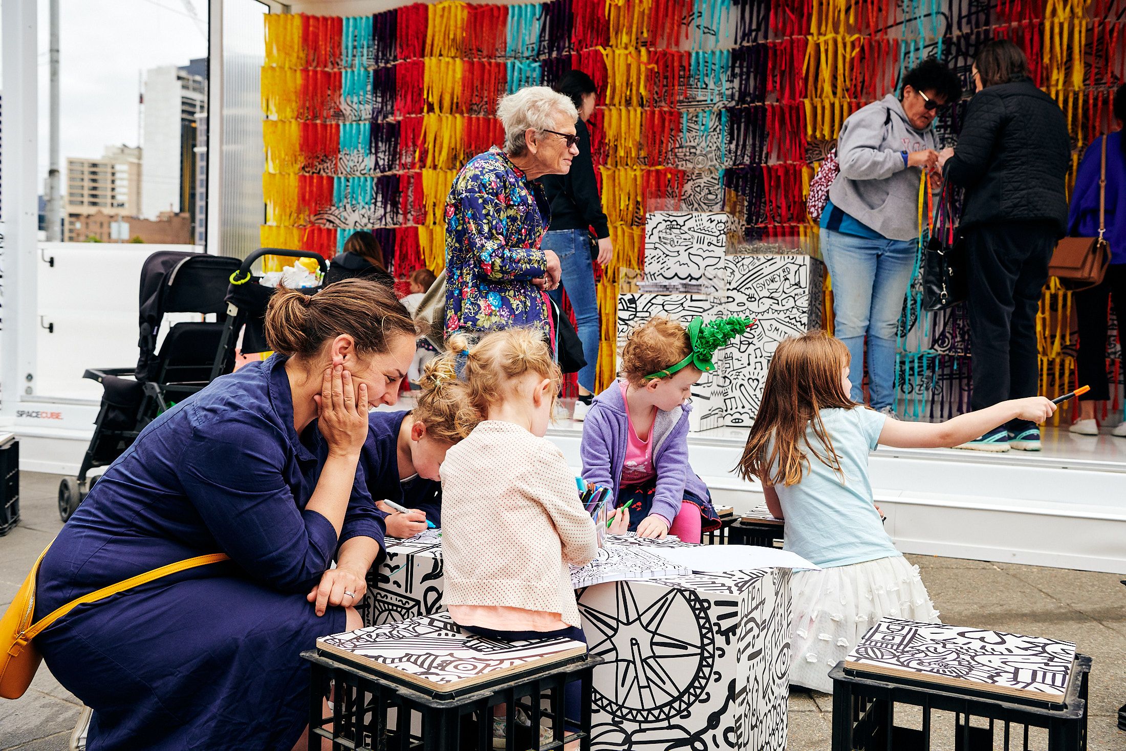 TAC This Christmas - brand activation, event management and production - Southbank, Melbourne, Australia