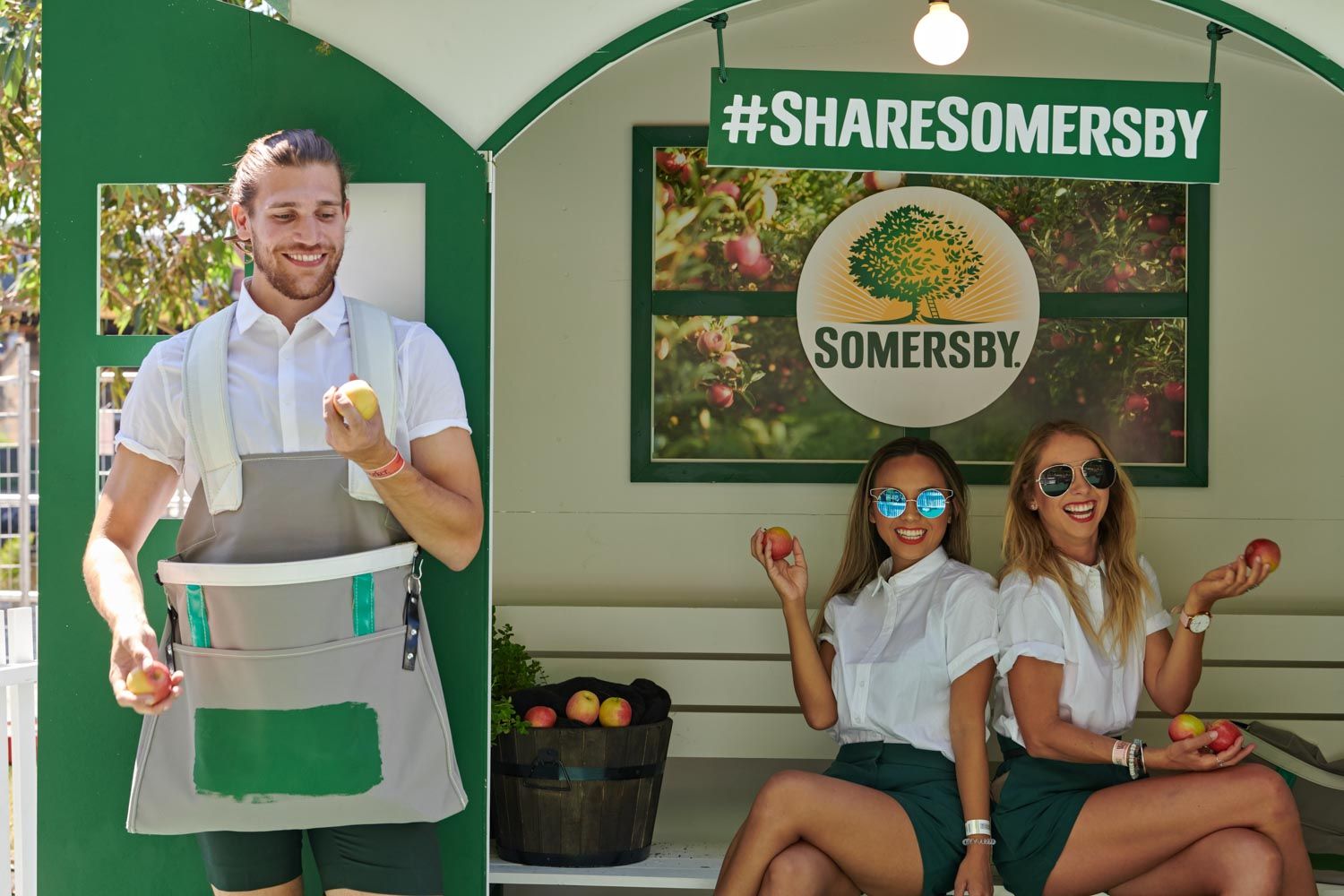 Somersby Cider Lounge - brand activation, event management, fabrication and installation - Sydney, Brisbane, Melbourne, Perth & Adelaide, Australia