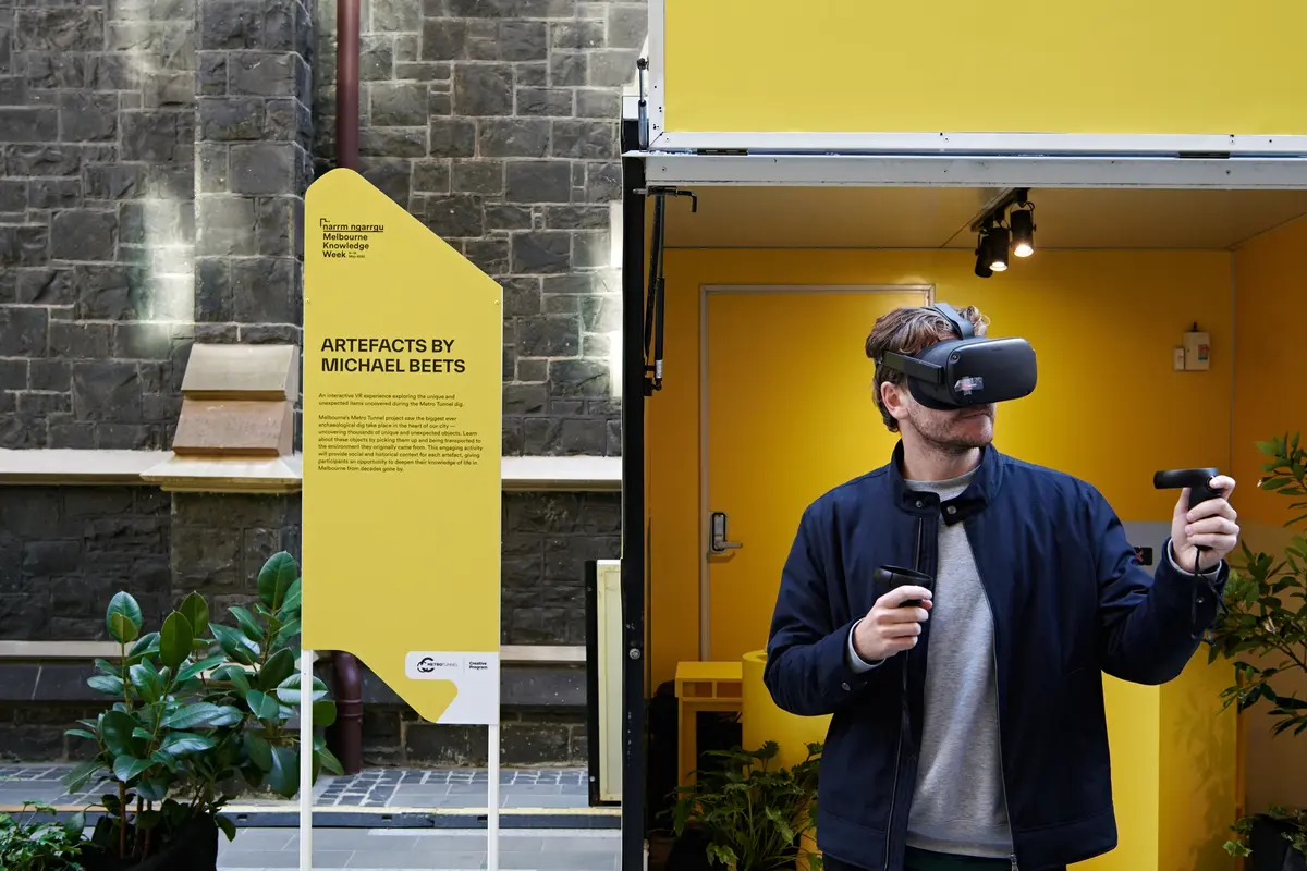 Melbourne Knowledge Week - Melbourne, Australia Melbourne Knowledge Week - exhibition design, event production, fabrication and installation - Melbourne, Australia