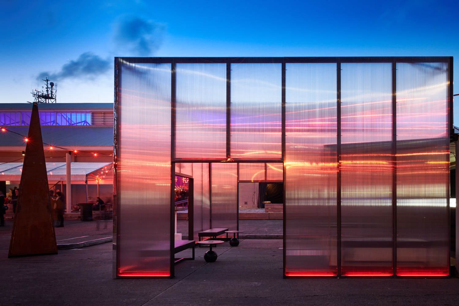 Asahi x Dark Mofo - brand activation, hospitality interior design, event production, build - Hobart, Tasmania, Australia