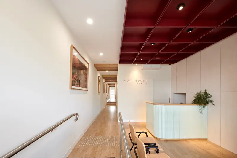 Northvale Dental - medical interior design, joinery and fitout - Northcote, Melbourne, Australia