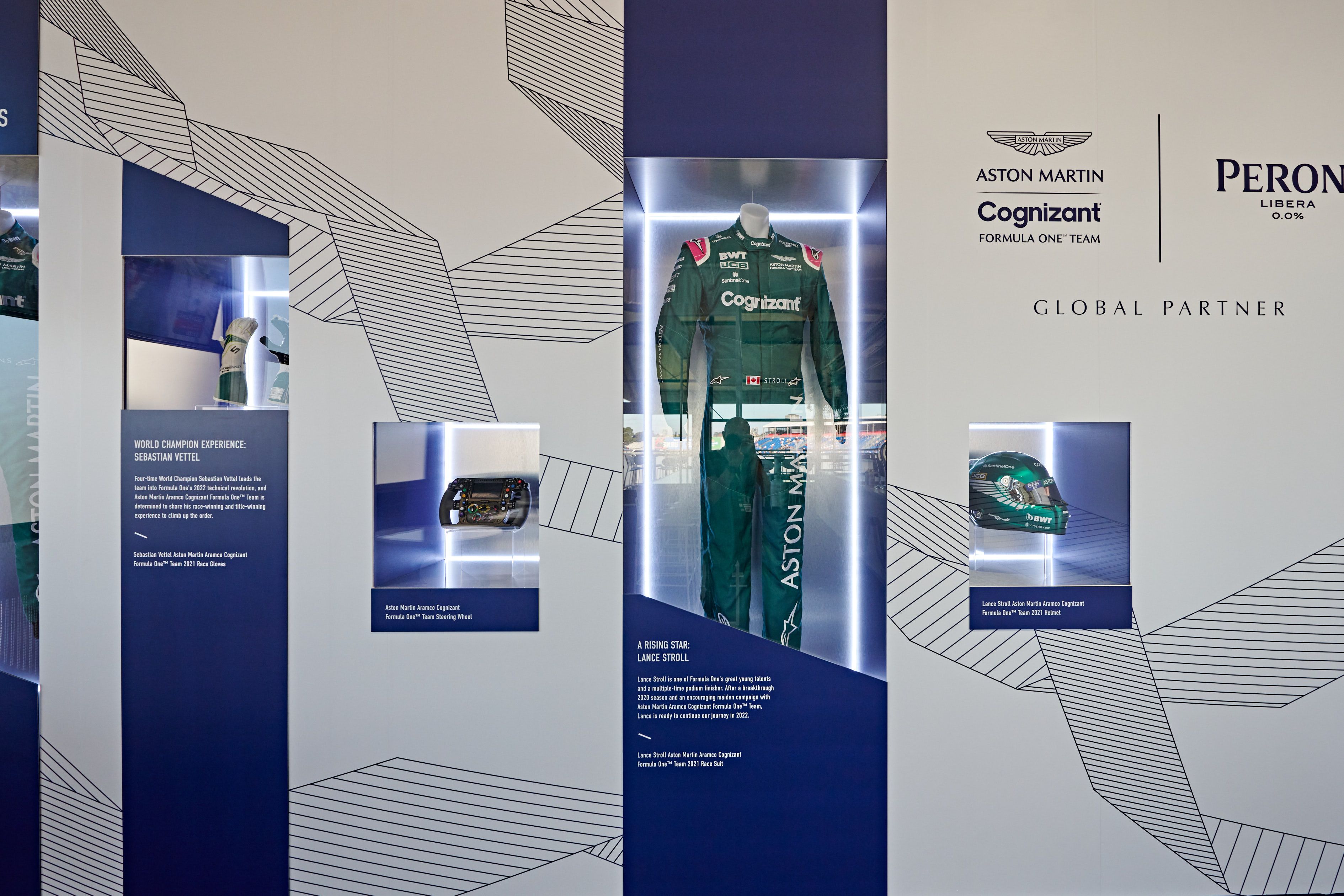 Peroni Libera x Aston Martin F1 Suite - brand activation, event management and production - Melbourne, Australia