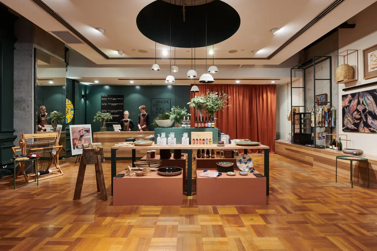 Made of Ballarat Pop Up Shop - Melbourne, Australia Made of Ballarat Pop Up Shop - retail interior design, fabrication and fitout - Melbourne, Australia