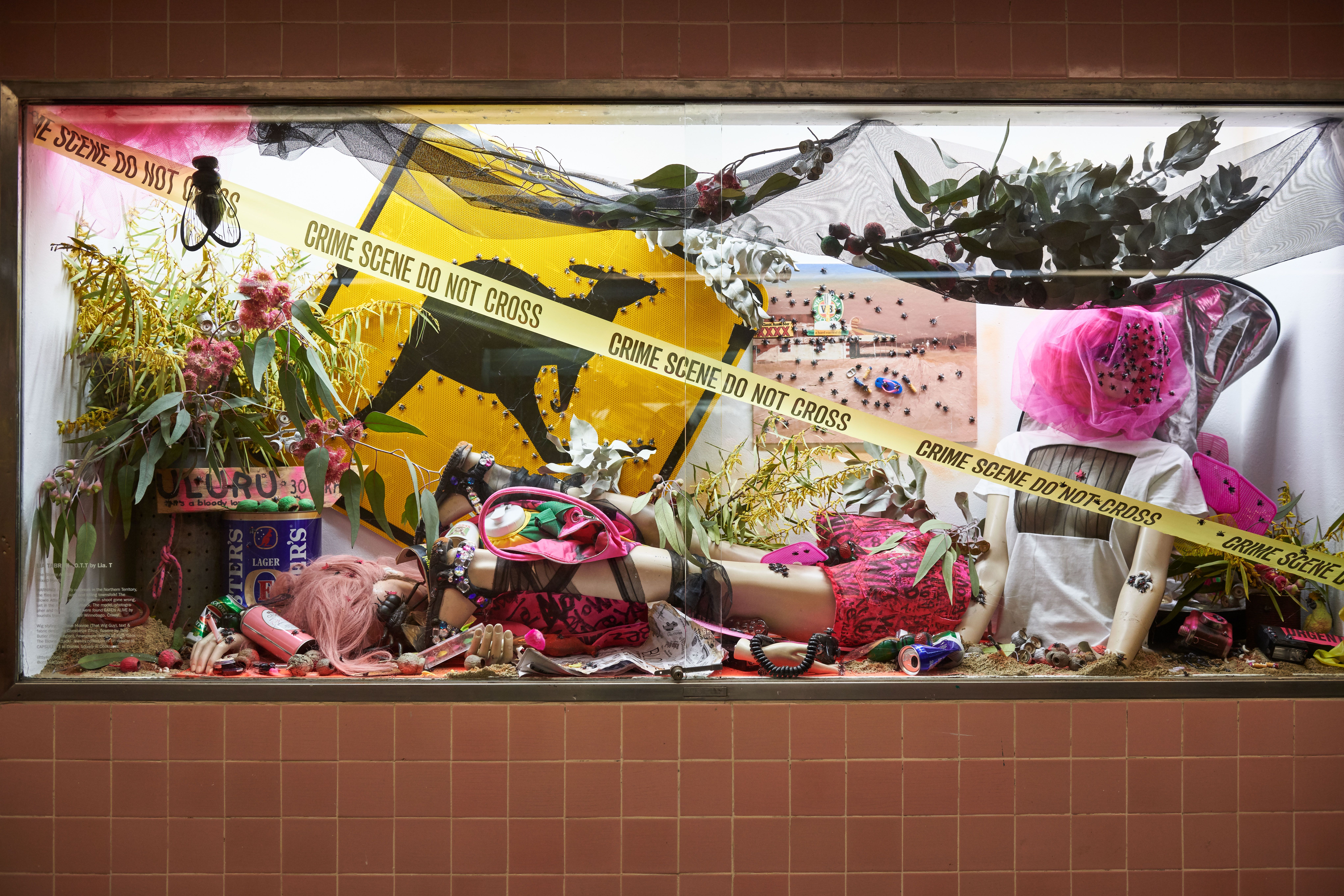 Melbourne Fashion Week Capsules - event and production, fashion exhibition design - Melbourne, Australia