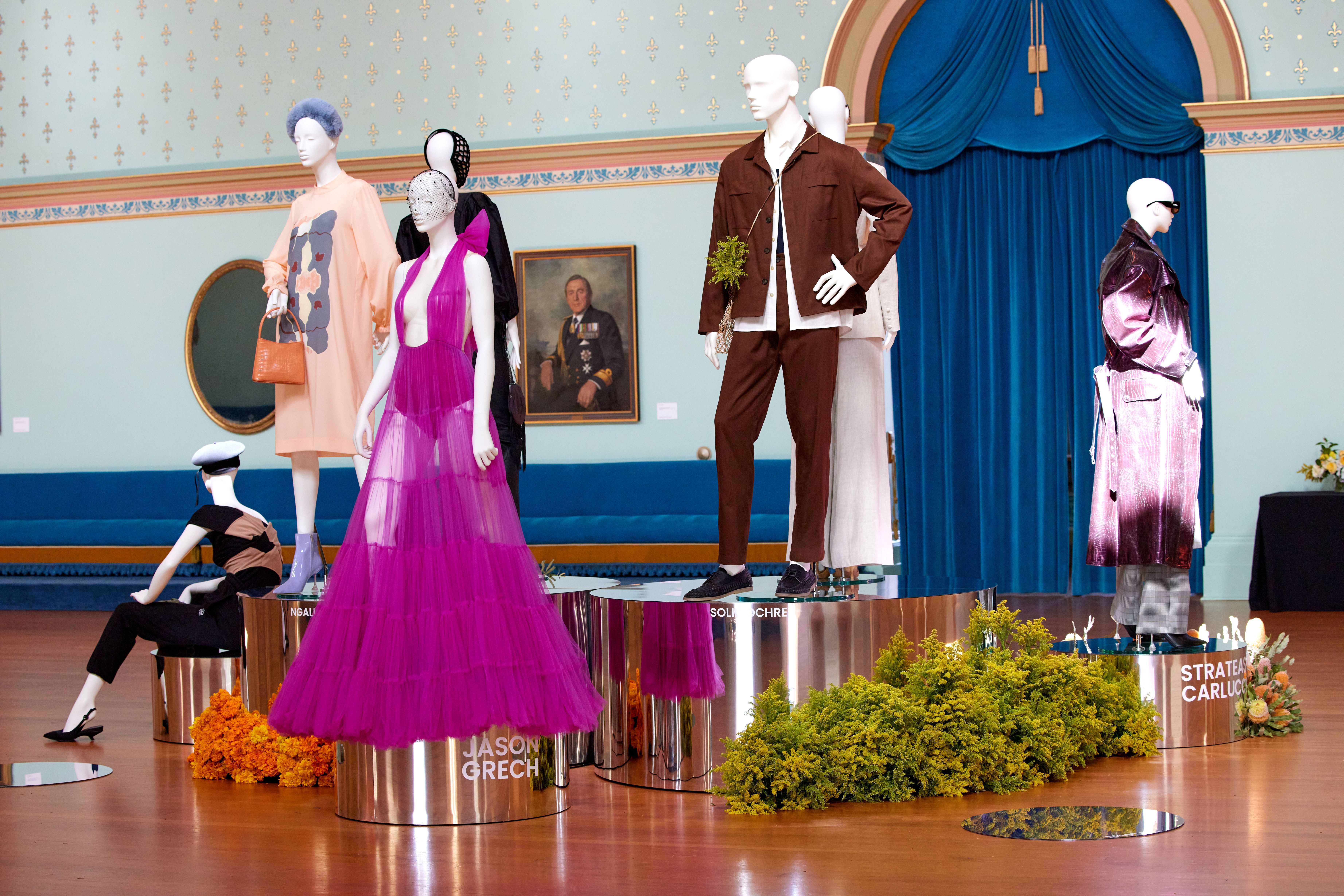 Melbourne Fashion Festival Launch - fashion set design and production, exhibition design - Melbourne, Australia