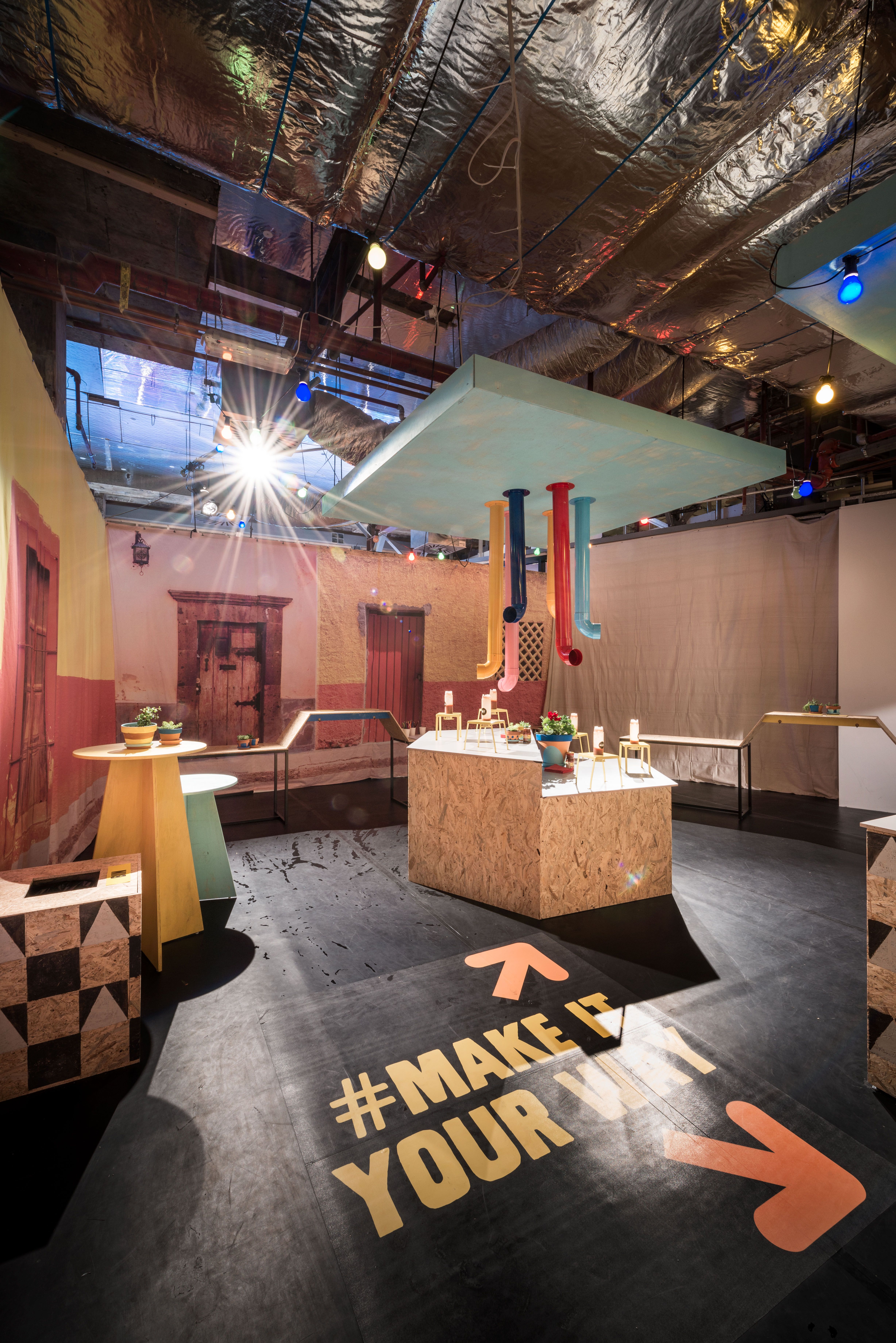 Old El Paso Pop Up Tortilla Bar - brand activation, hospitality interior design, fabrication and fitout - QV, Melbourne, Australia