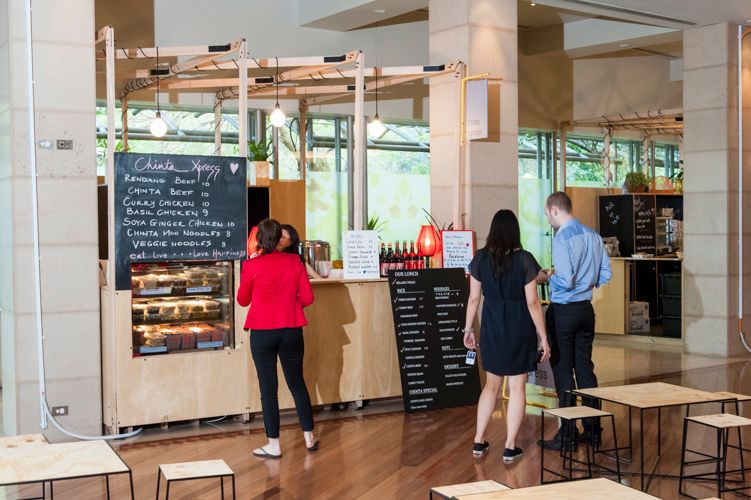 The Food Project - hospitality interior design, project management - Darling Park, Sydney, Australia