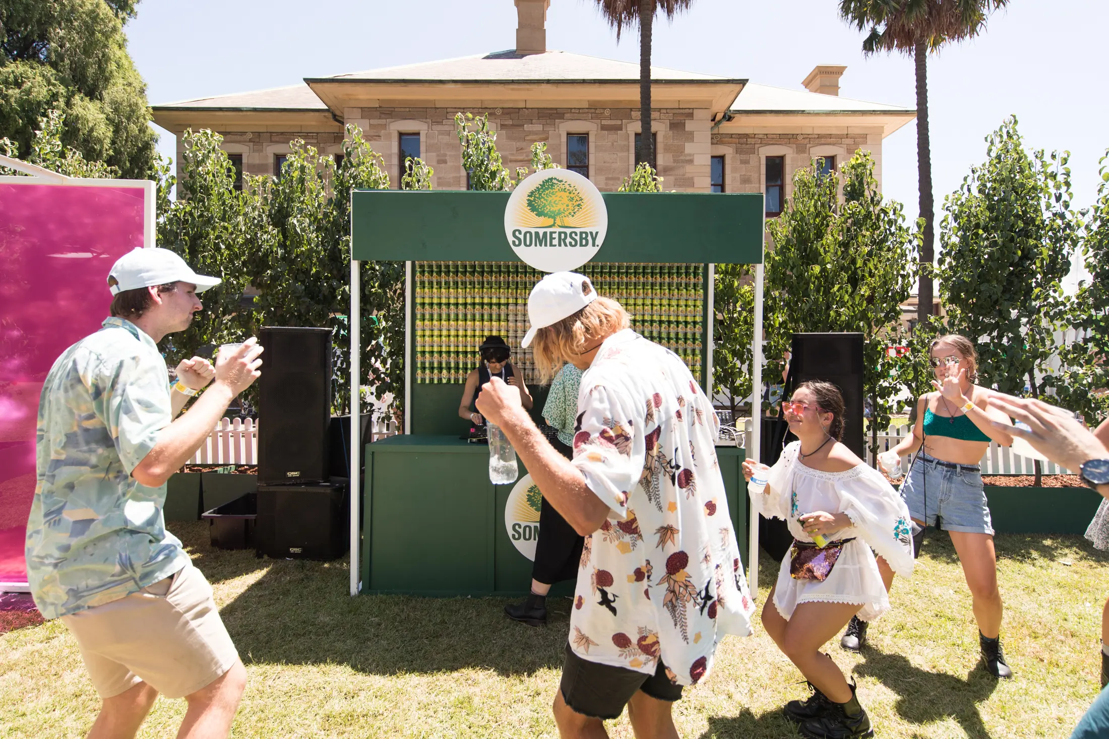 Laneway Festival Somersby Wondermaze  - brand activation, event management and production - SCA and Callan Park, Sydney, Australia