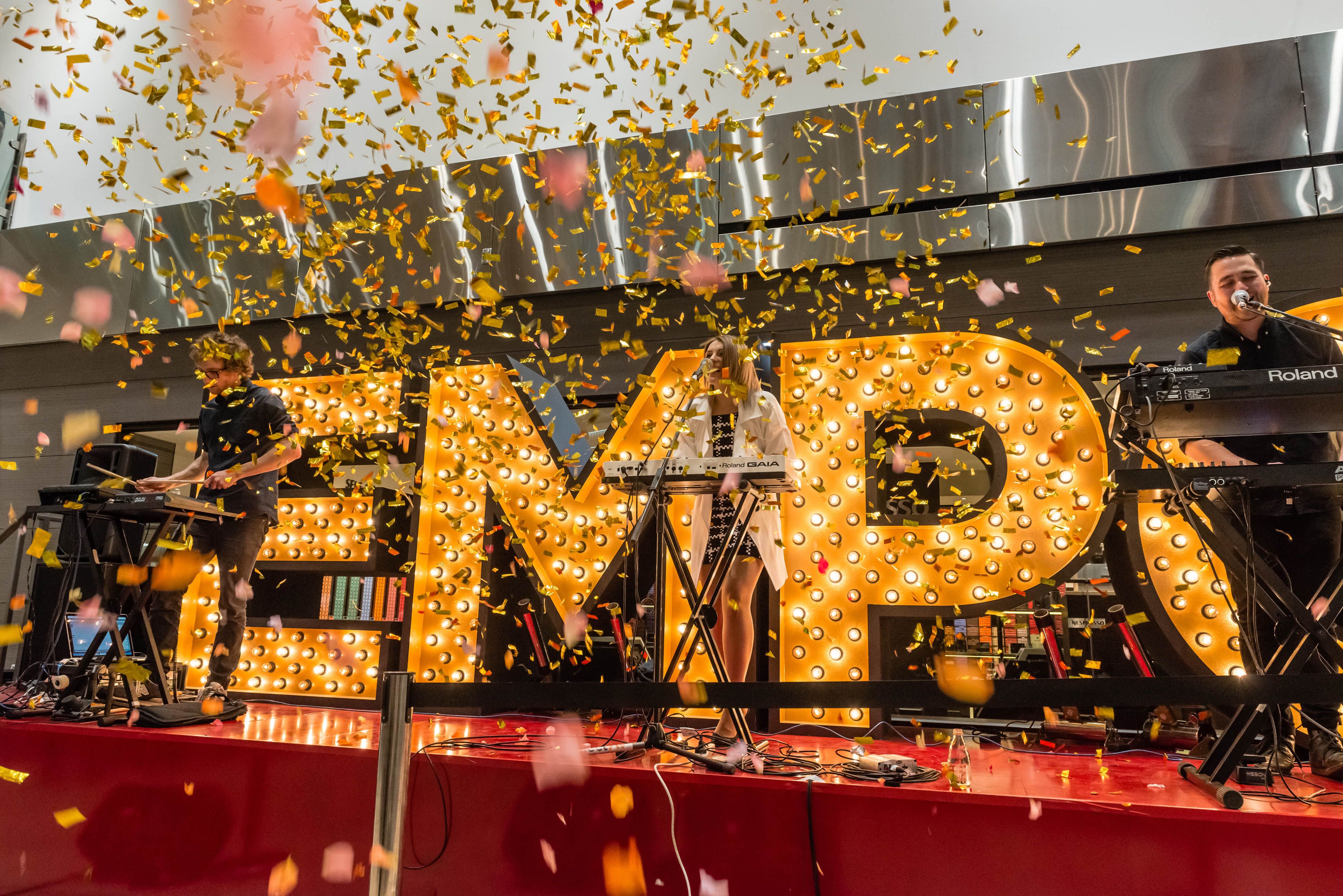 Melbourne Spring Fashion Week - Opening Runway - event, fashion, runway, set - Little Bourke St, Melbourne, Australia