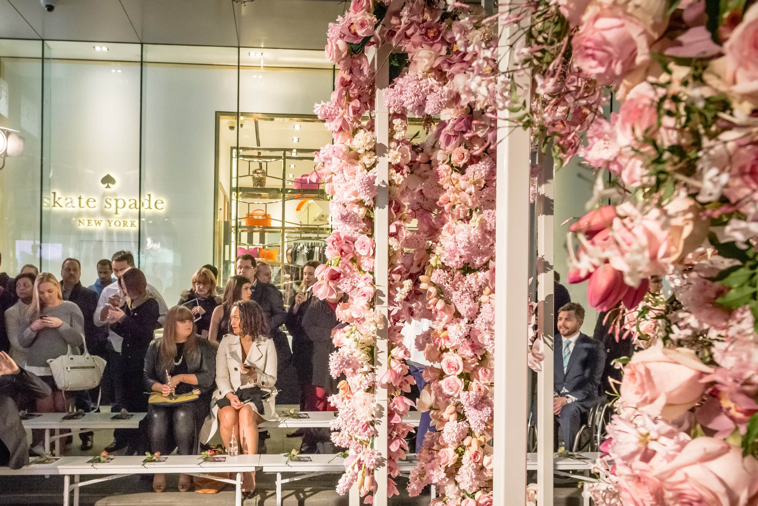 Melbourne Spring Fashion Week - Opening Runway - event, fashion, runway, set - Little Bourke St, Melbourne, Australia