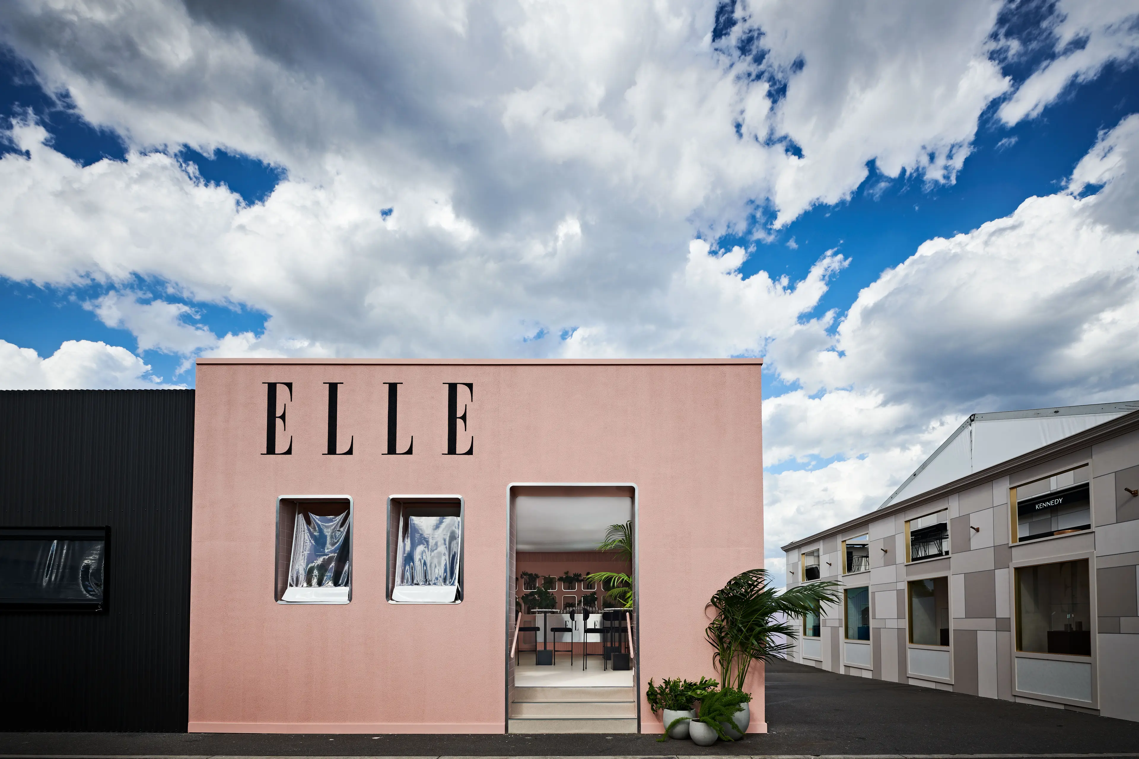 Elle - In The Birdcage - hospitality interior design, fabrication and build - Flemington Racecourse, Melbourne, Australia