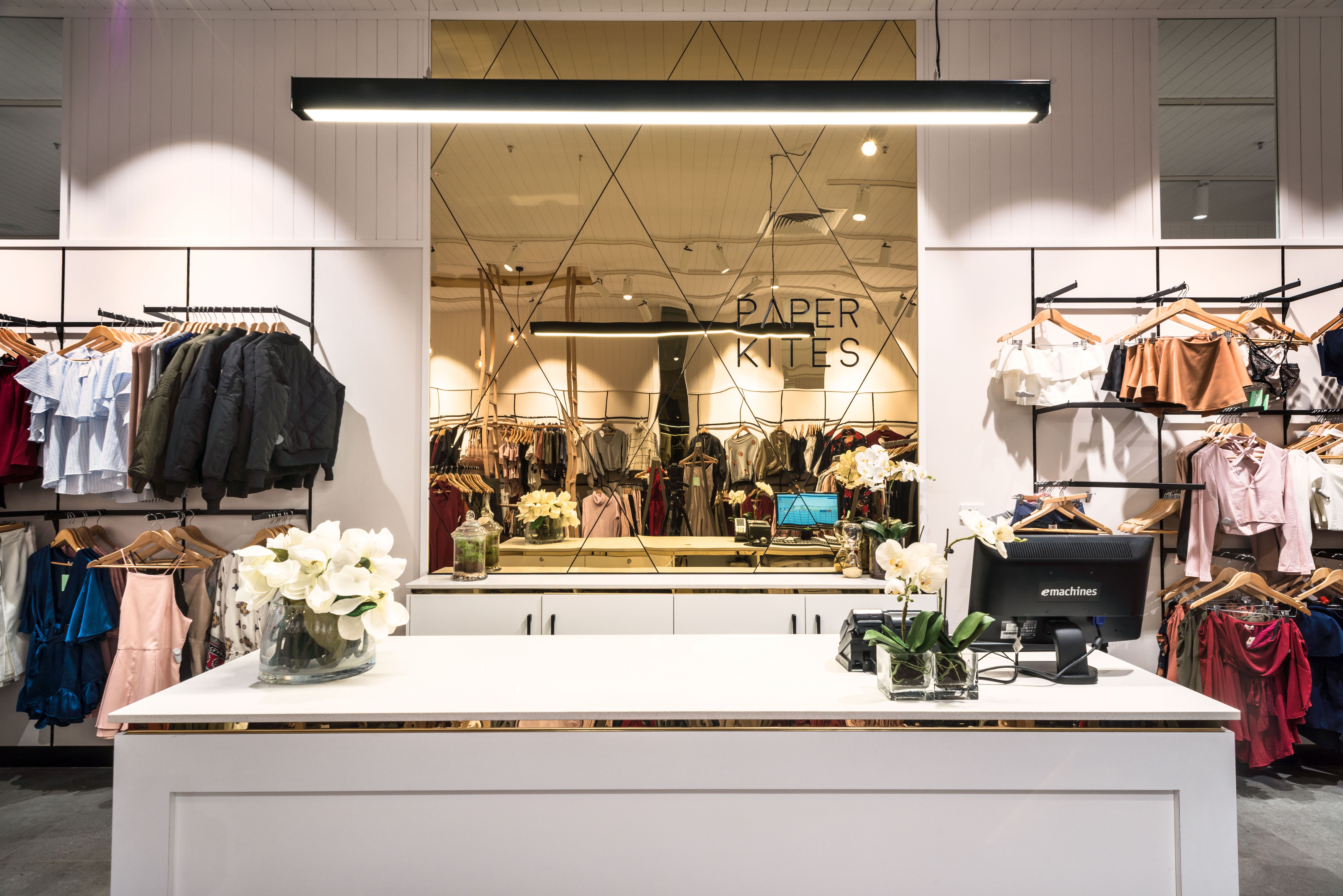 Paper Kites - retail interior design, joinery and project management - Eastland Shopping Centre, Ringwood, Melbourne, Australia