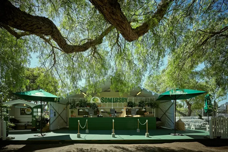 Somersby Cider Lounge - brand activation, event management, fabrication and installation - Sydney, Brisbane, Melbourne, Perth & Adelaide, Australia
