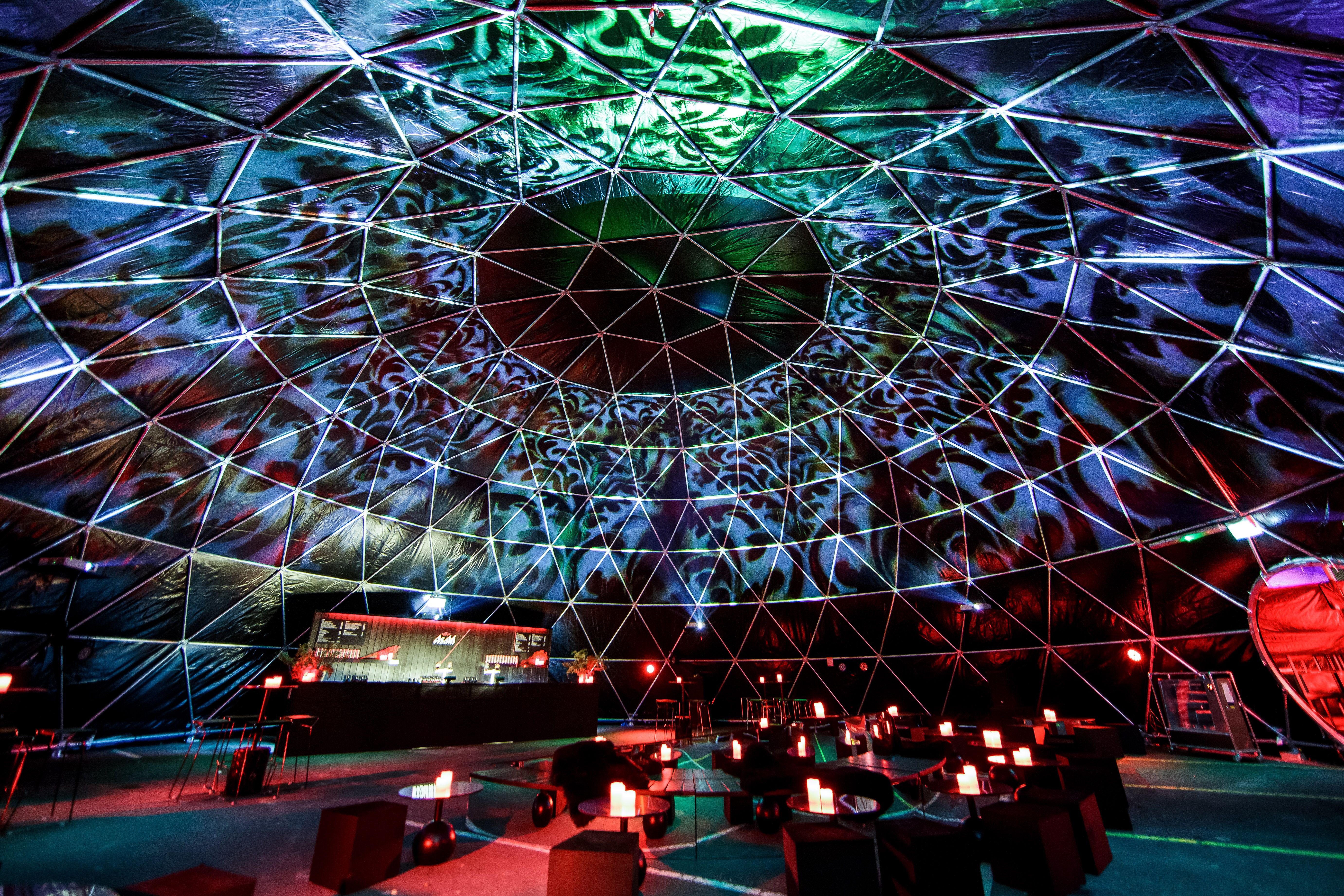 Asahi x Dark Mofo - brand activation, hospitality interior design, event production, build - Hobart, Tasmania, Australia