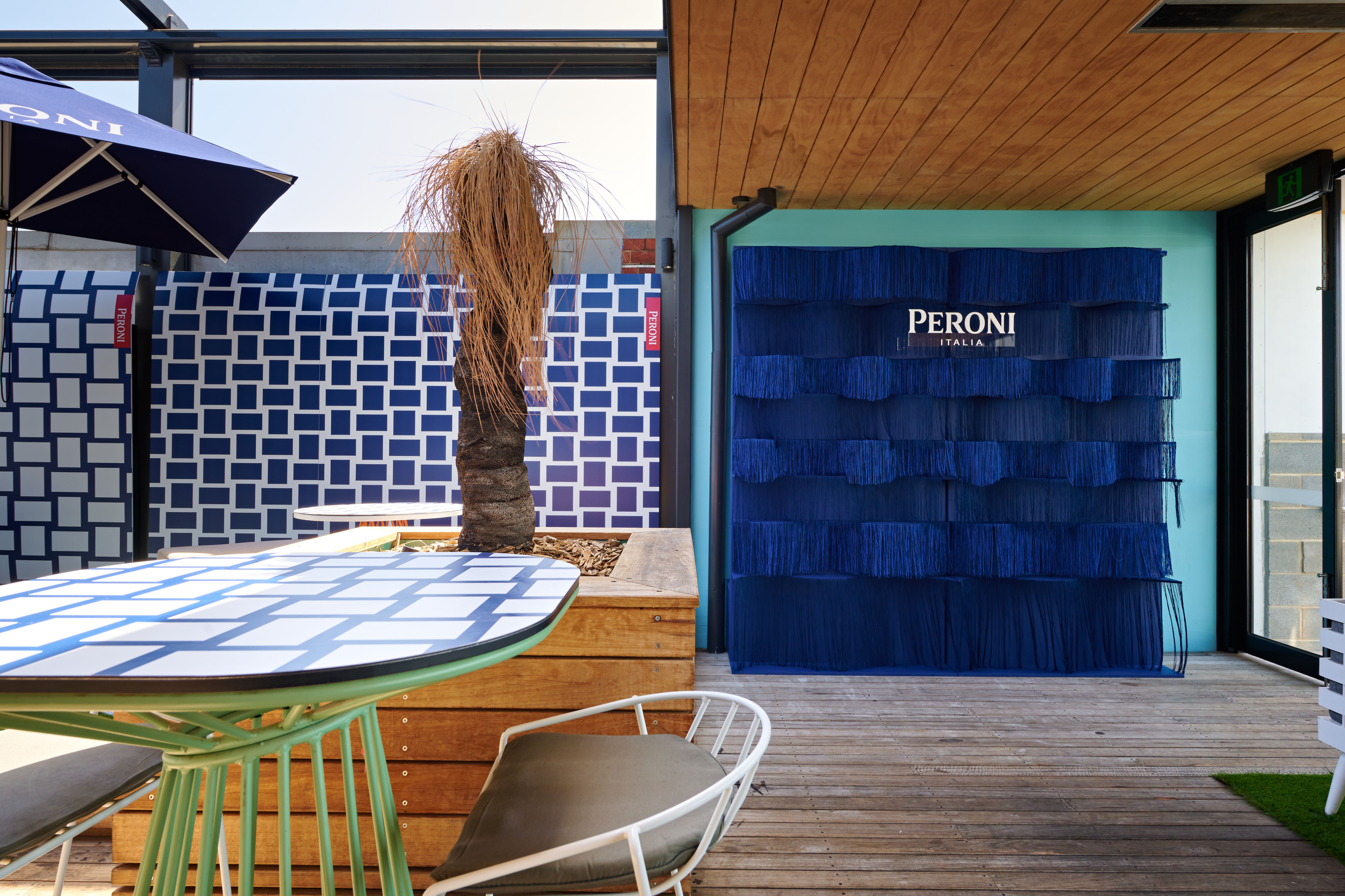 Australian Open 2021 Peroni On-Premise - brand activation, on-premise marketing - Garden State Hotel, Melbourne, Australia