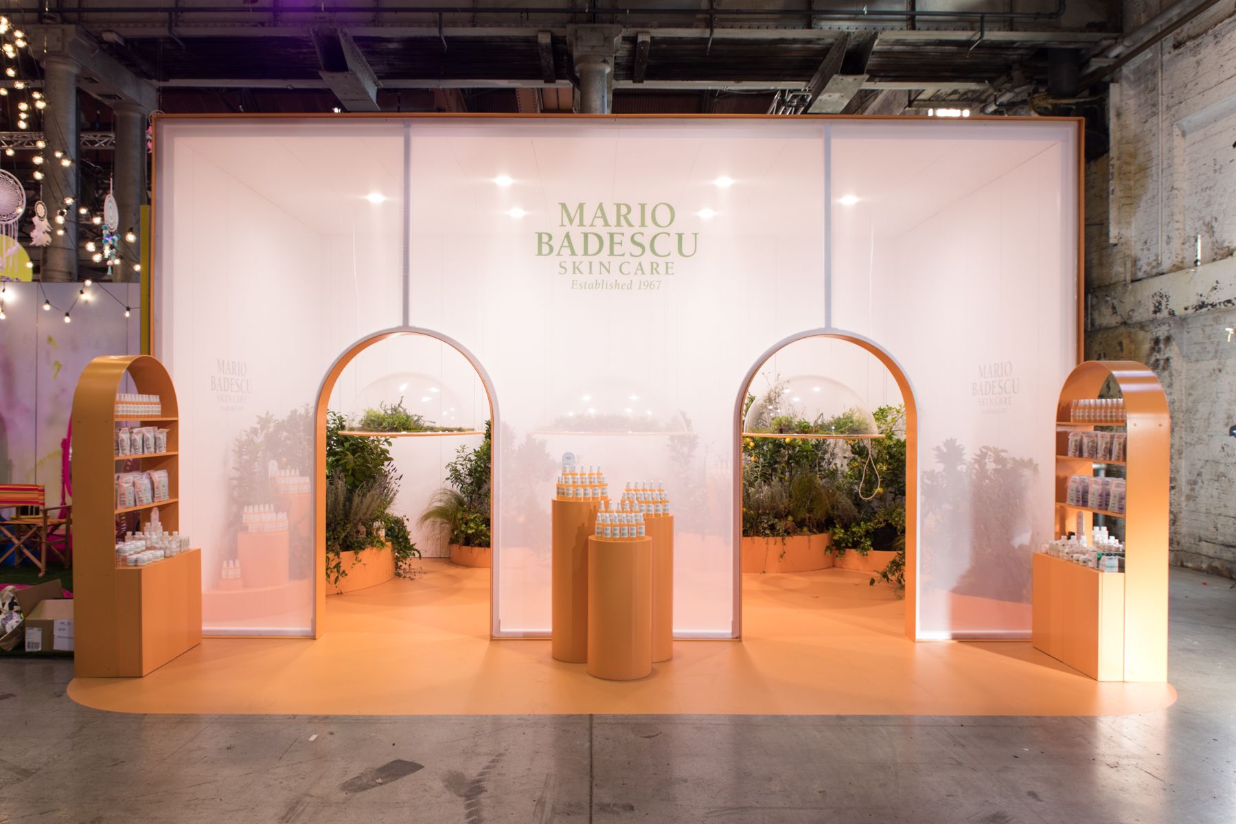 Mario Badescu at Meccaland - retail brand activation, retail design, event production - Technology Park, Sydney, Australia