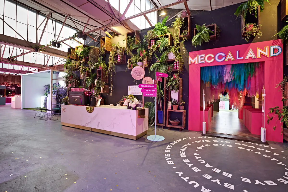 Meccaland Festival - retail brand activation, retail design, event production - Melbourne, Australia
