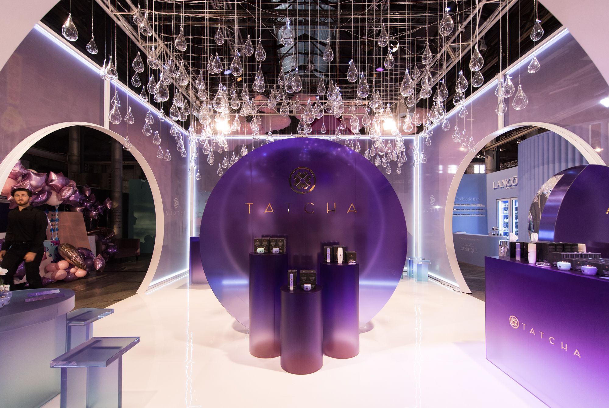 Meccaland Tatcha Booth - retail brand activation, retail design, event production - Technology Park, Sydney, Australia