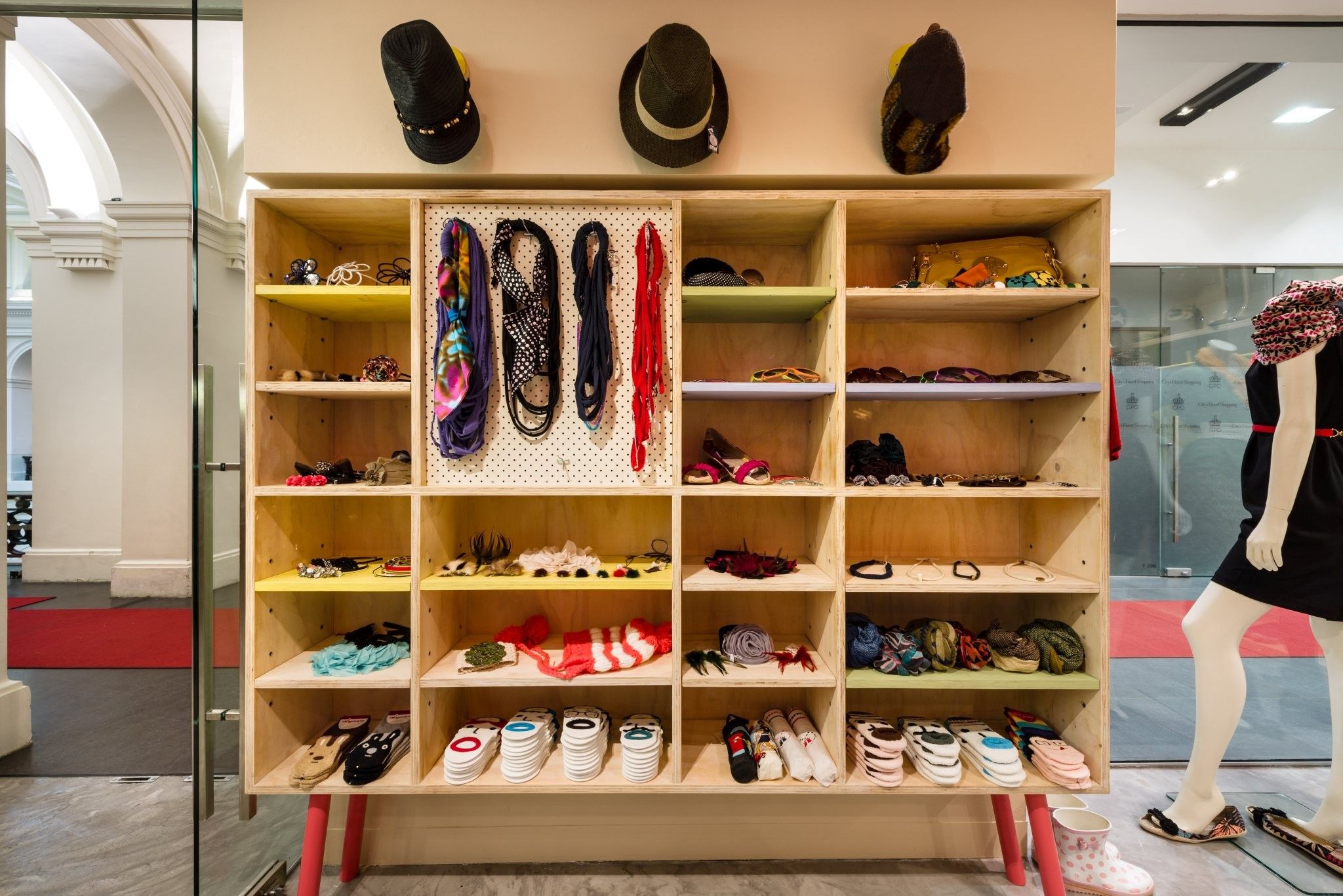 Gyegi - retail design, project management - GPO, Melbourne, Australia
