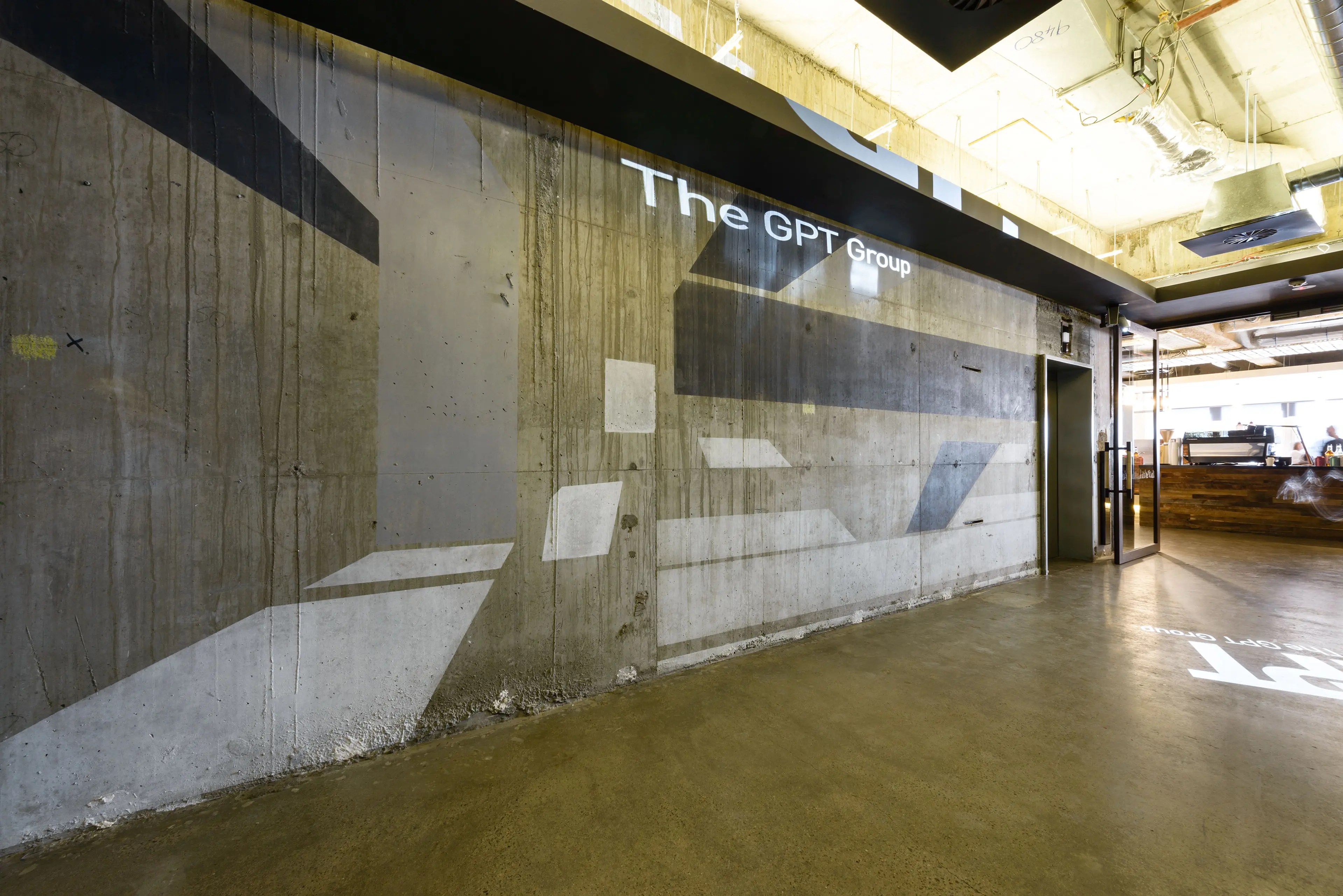 GPT Foyer Artwork - retail design, project management - Melbourne, Australia
