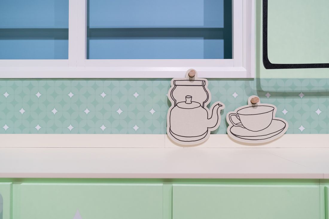 Magic + Memory: make me a home by Anna Carey - exhibition design - HOTA, Gold Coast, Queensland