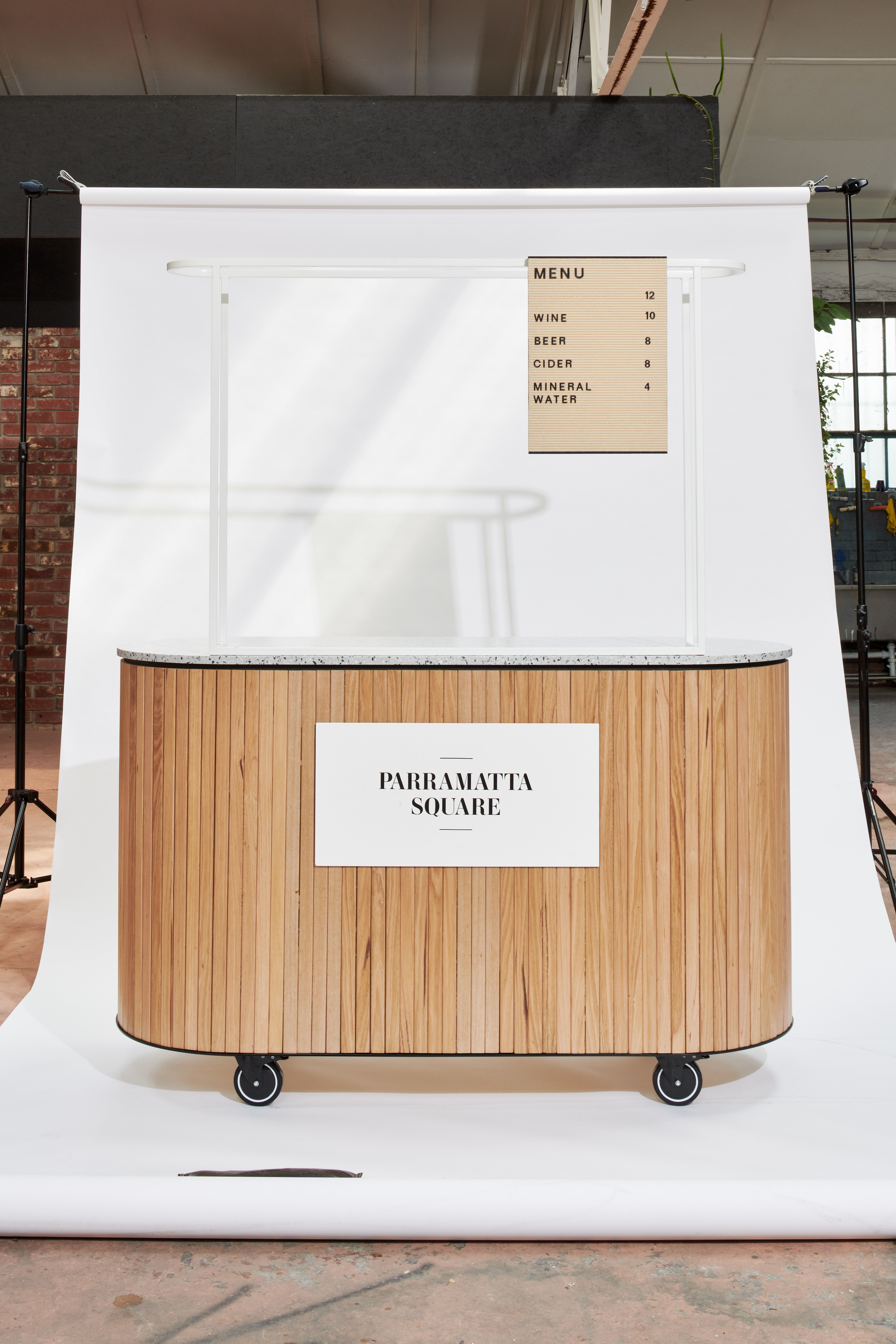 Parramatta Square Assets - interior design, fabrication - Parramatta Square, Sydney, Australia