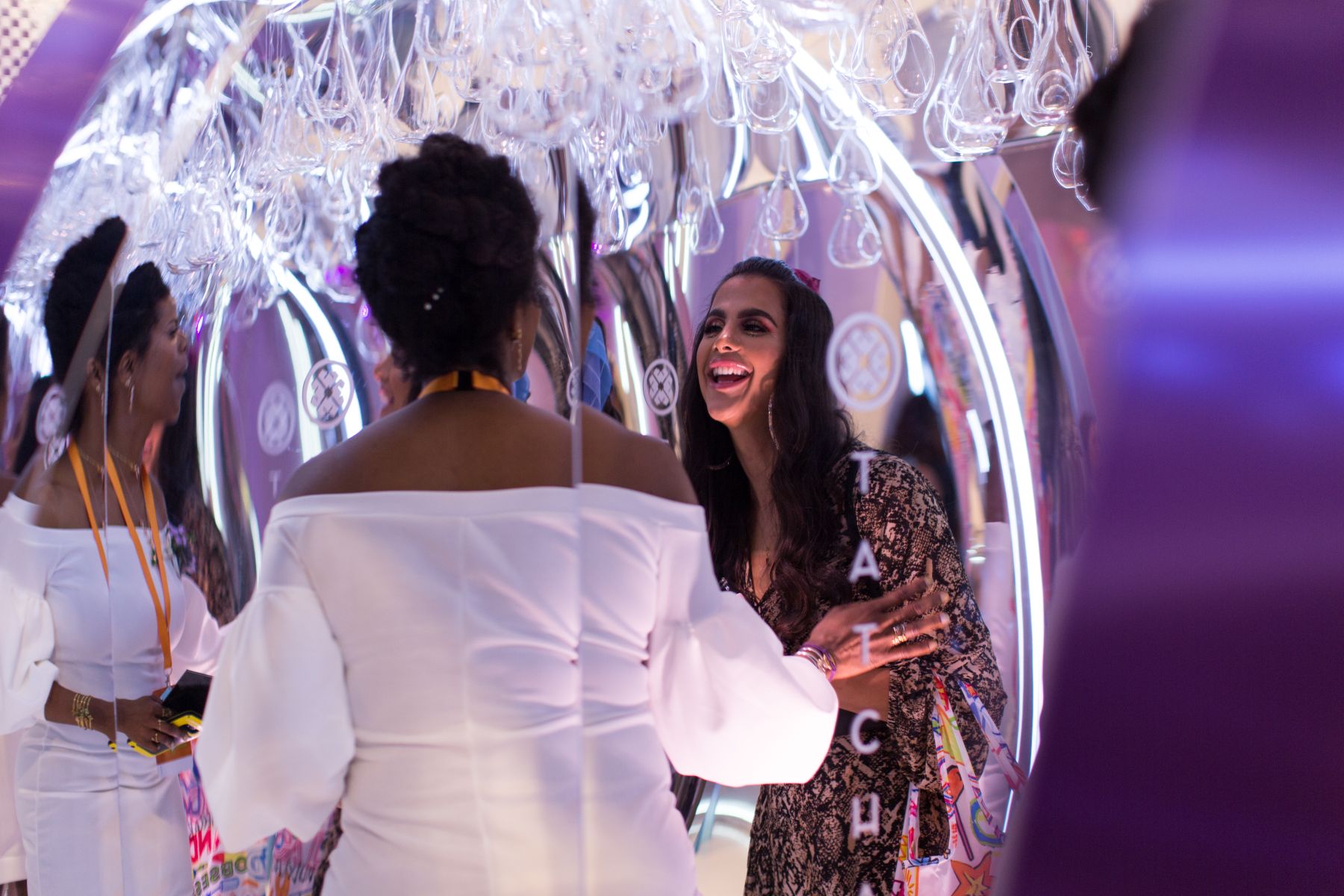 Meccaland Tatcha Booth - retail brand activation, retail design, event production - Technology Park, Sydney, Australia