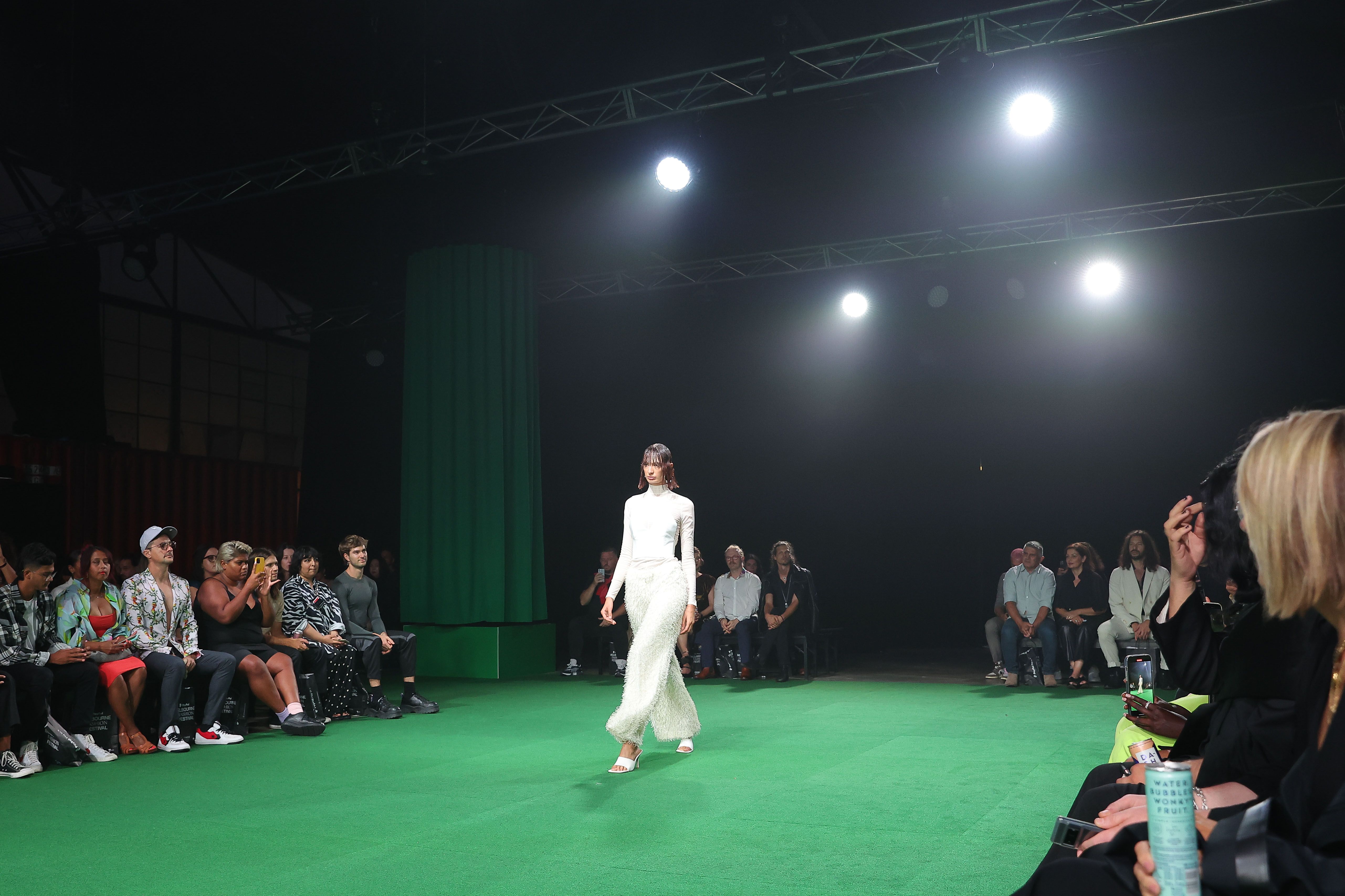 Melbourne Fashion Festival - Strateas Carlucci Runway - fashion runway set design, fabrication and installation - Melbourne, Australia