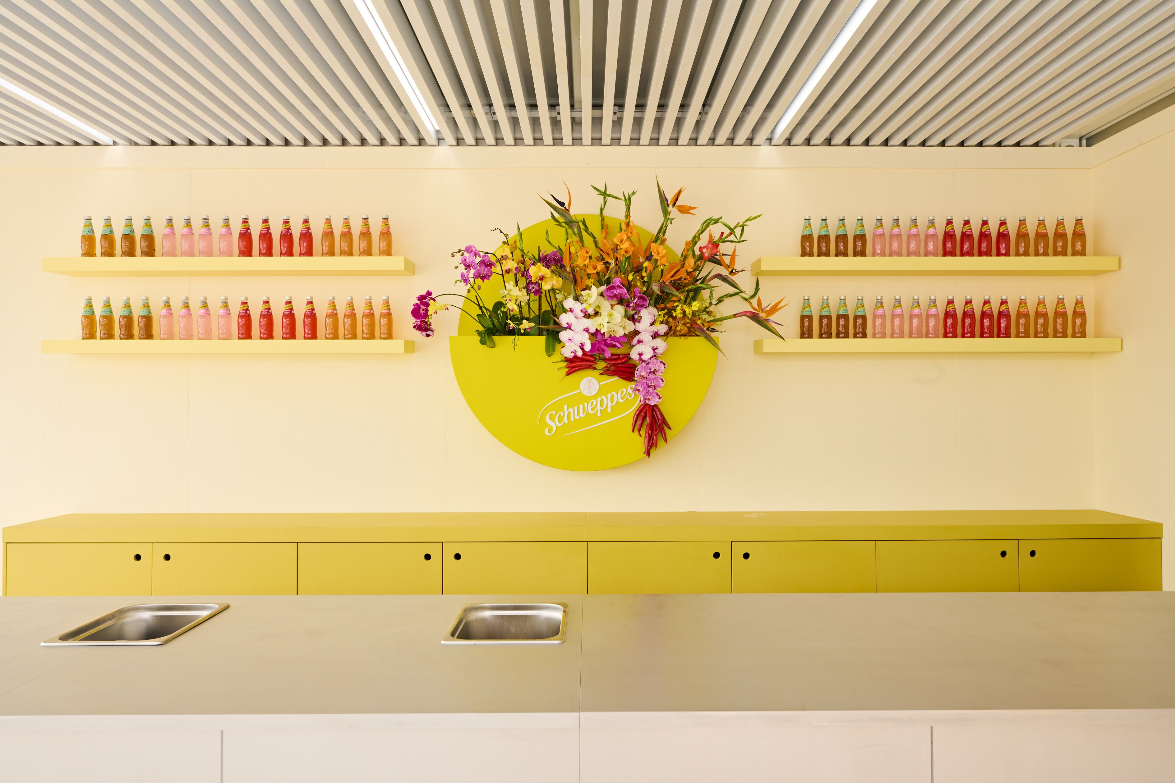 Schweppes - Birdcage Spring Racing Carnival - hospitality interior design, event and activation, brand activation - Flemington Racecourse, Melbourne, Australia