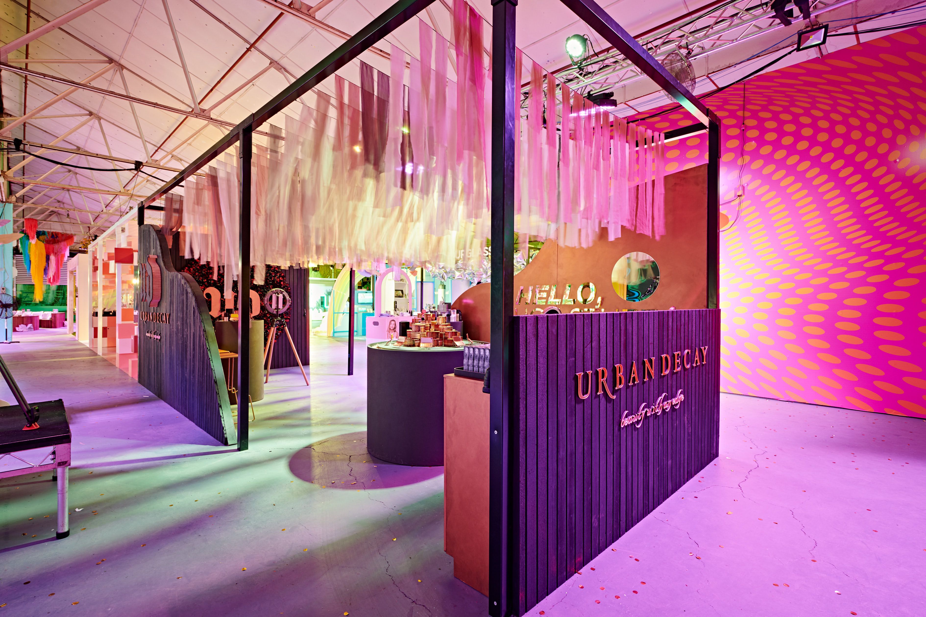 Meccaland Brand Booths - retail brand activation, retail design, event management and production - Melbourne, Australia