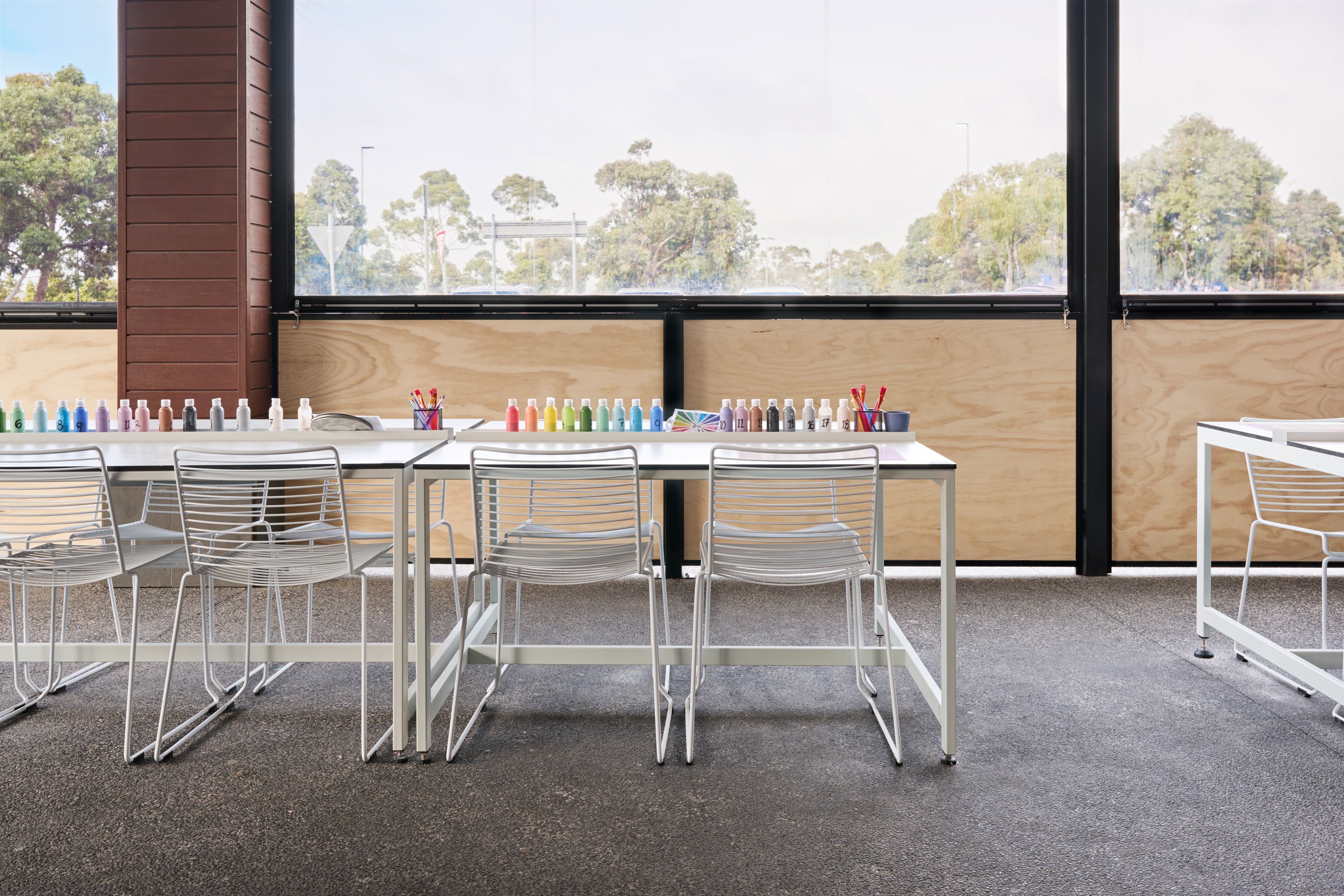 Paint-A-Pot - retail interior design, hospitality interior design - Westfied Fountain Gate, Melbourne, Australia