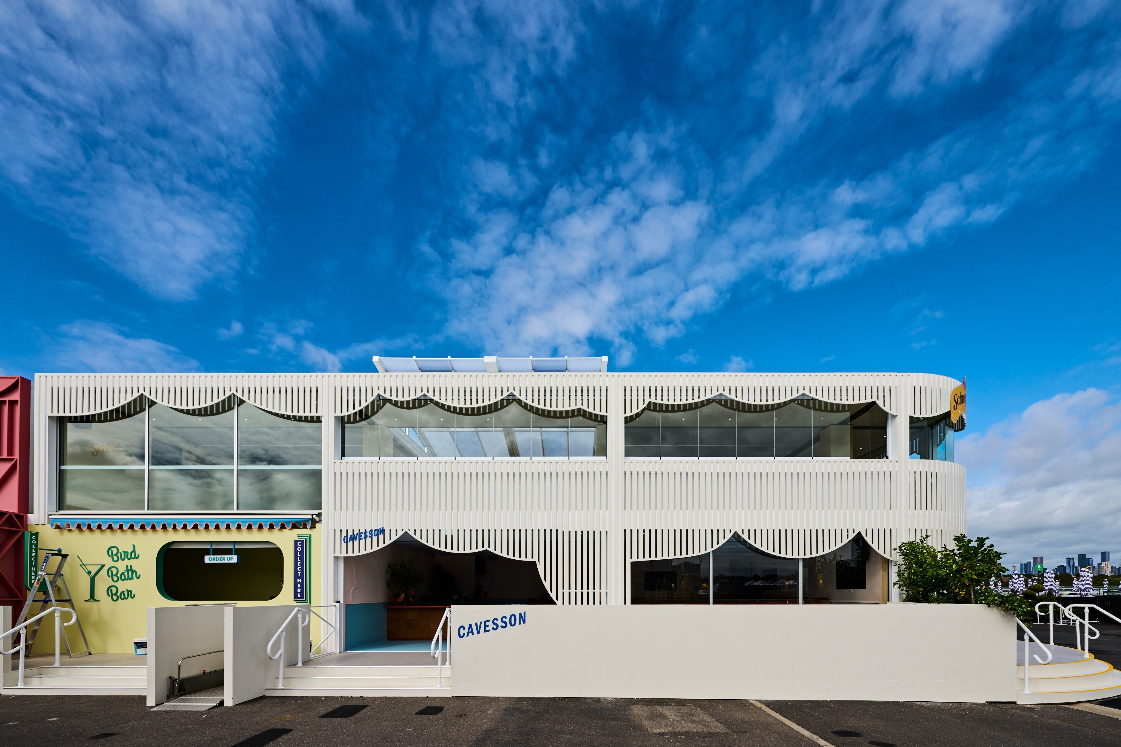 Cavesson for Flemington Birdcage - event and activation, hospitality interior design - Flemington Racecourse, Melbourne, Australia