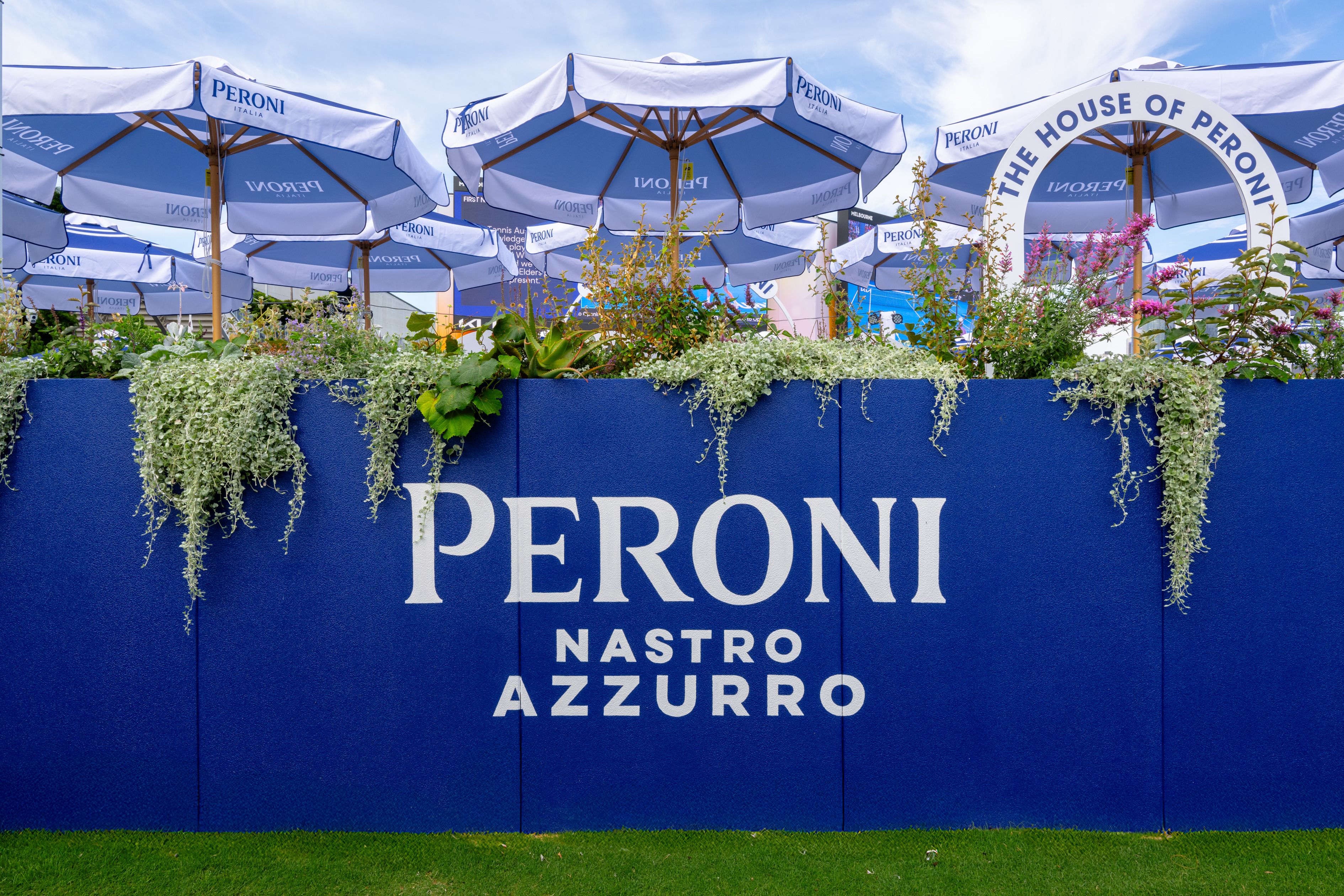 The Peroni Terrace, Australian Open 2025 - brand activation, event and production - Melbourne Park, Victoria
