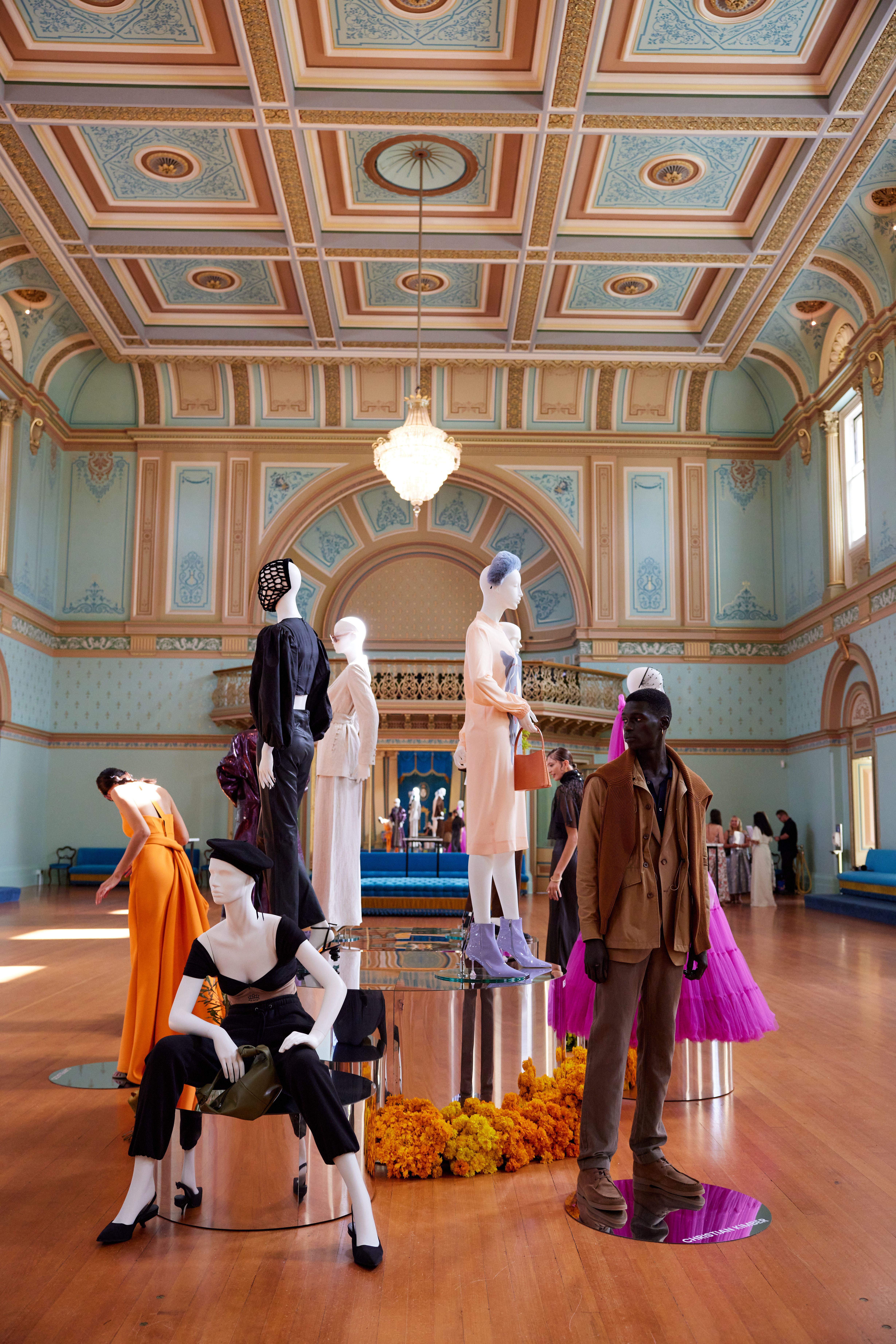 Melbourne Fashion Festival Launch - fashion set design and production, exhibition design - Melbourne, Australia